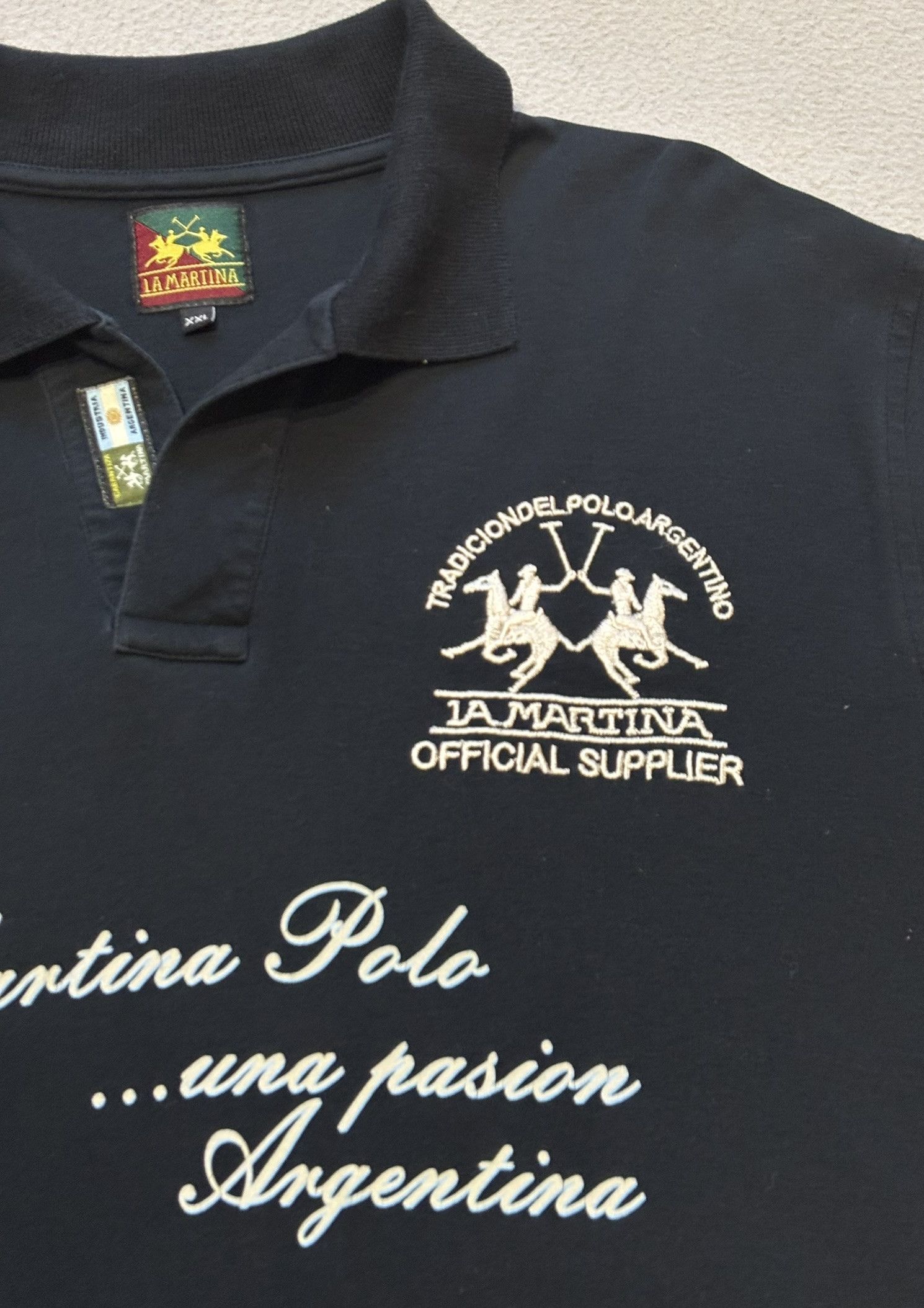 La Martina La Martina Argentina Polo Team Longsleeve Polo Size. XL Size US XL / EU 56 / 4 - 8 Thumbnail