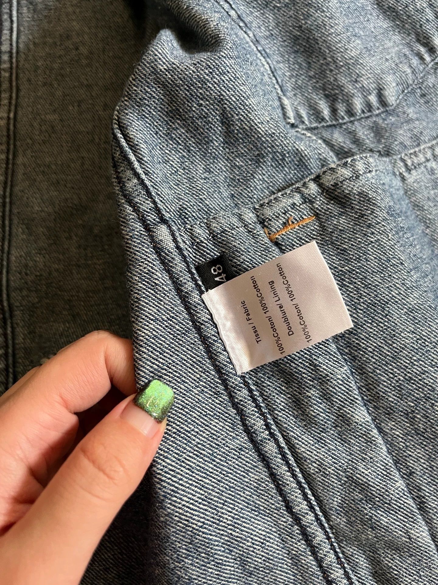 Y/Project y/peoject cutout denim jacket 48 unisex heavy Size US M / EU 48-50 / 2 - 3 Thumbnail