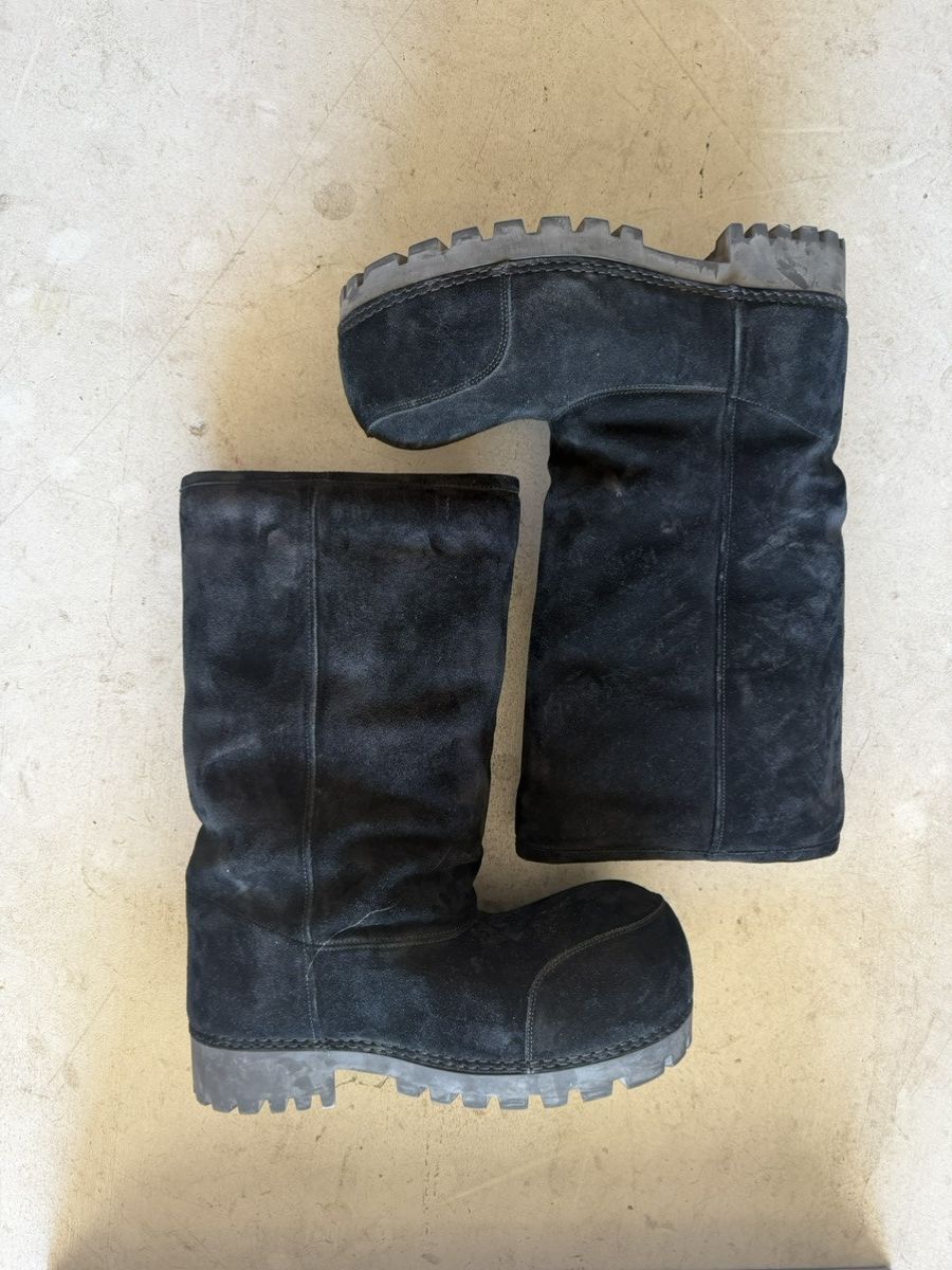 Balenciaga Balenciaga Black Hightop LA Alaska Boot Size US 10 / EU 43 - 1 Thumbnail