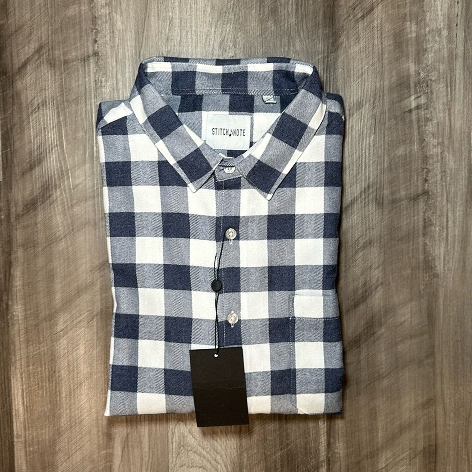 Other Stitch Note Flannel Long Sleeve Button Down - Large Size US L / EU 52-54 / 3 - 1 Thumbnail