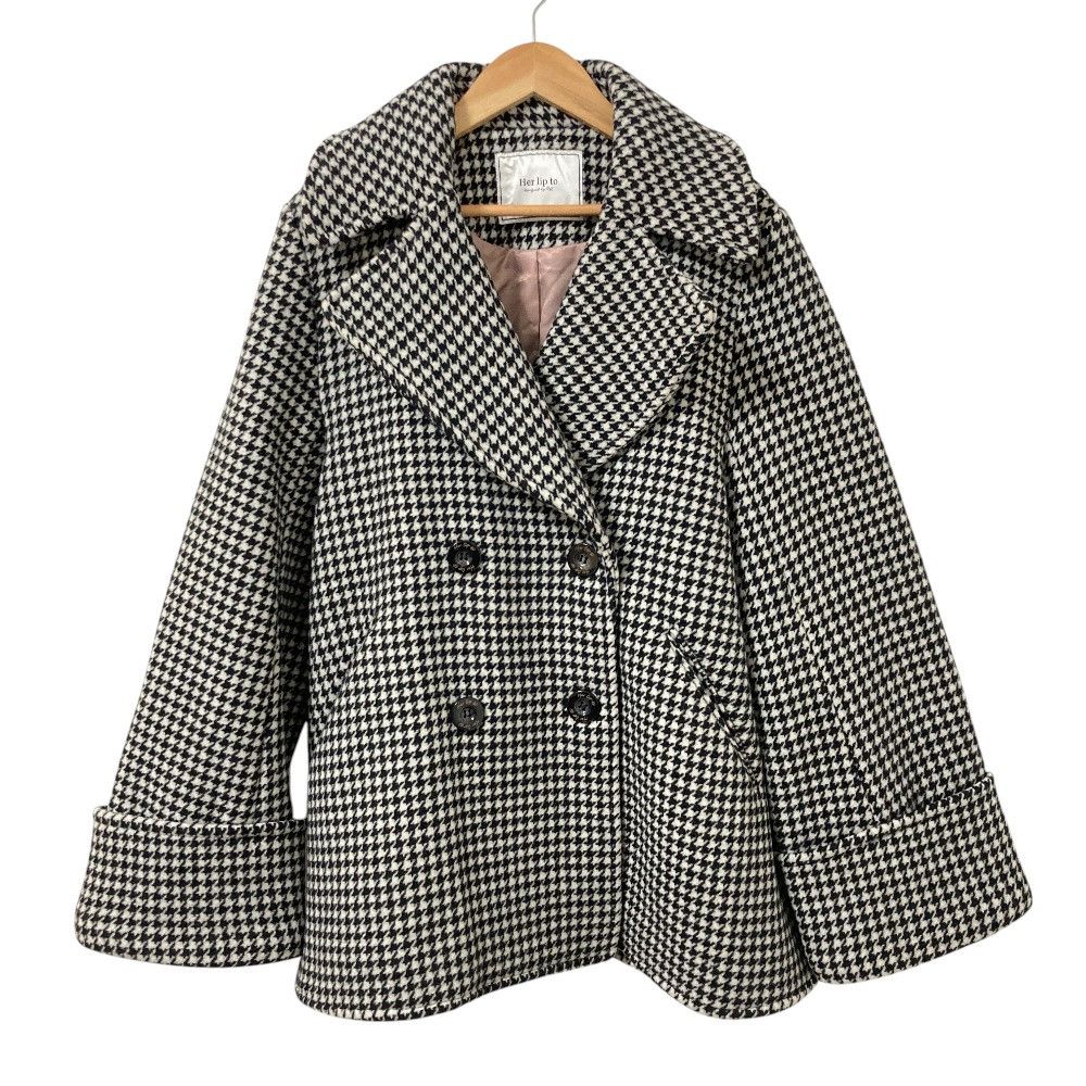 Other Other Her lip to Proust Wool-Blend Melton Coat Textile Outerwear DUTY FREE for USA Size ONE SIZE - 1 Thumbnail