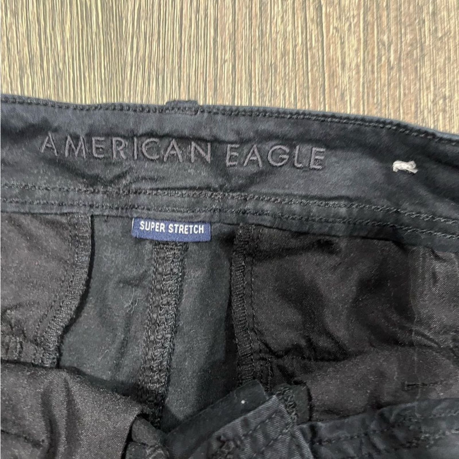 American Eagle Outfitters American Eagle Midi Shorts Mid-Rise Super Stretch Size 30" / US 8 / IT 44 - 5 Thumbnail