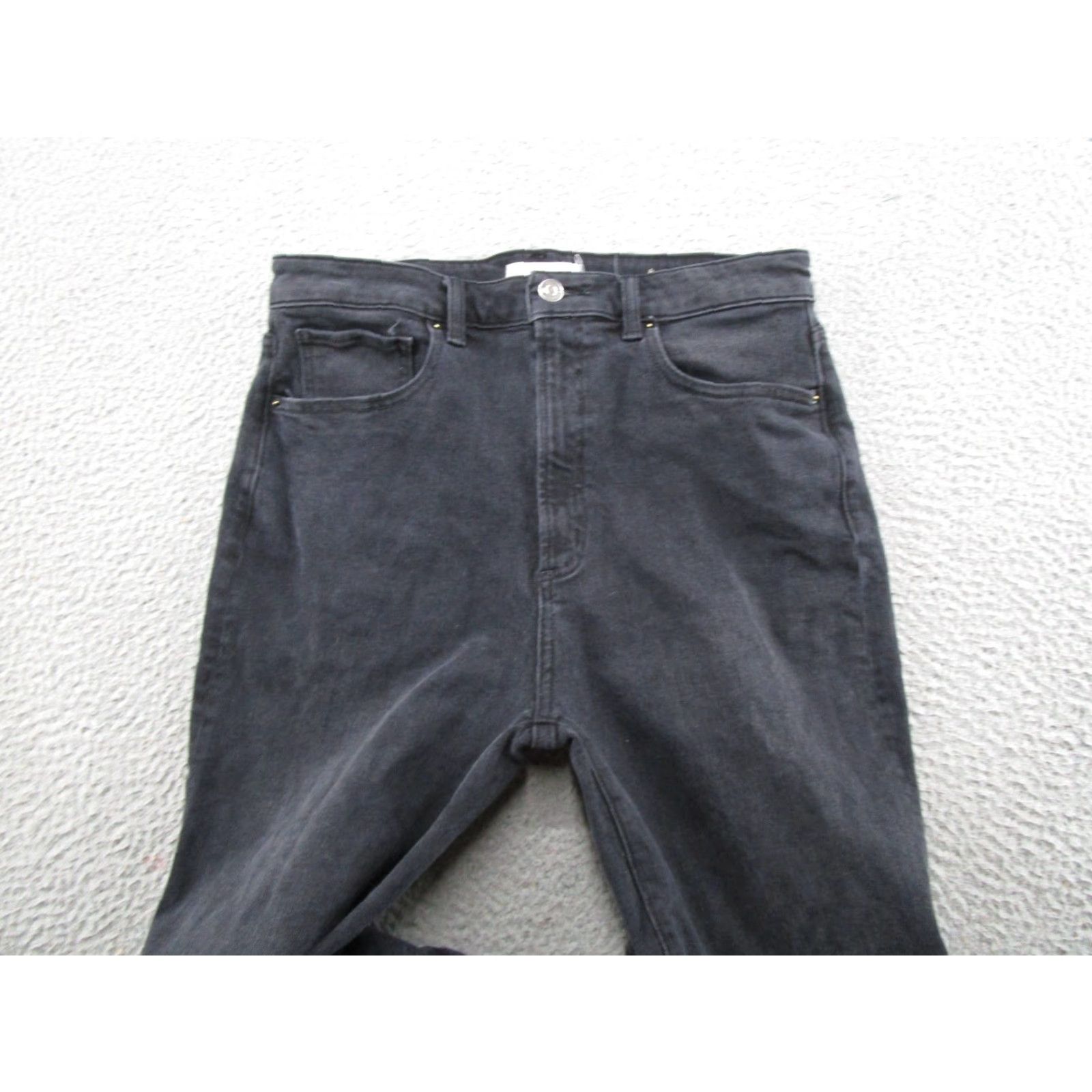 Vintage VINTAGE Revtown High Rise Decade Denim Black Stretch Jeans Womens 31 Organic Cotton Size 24" / US 00 / IT 34 - 3 Thumbnail