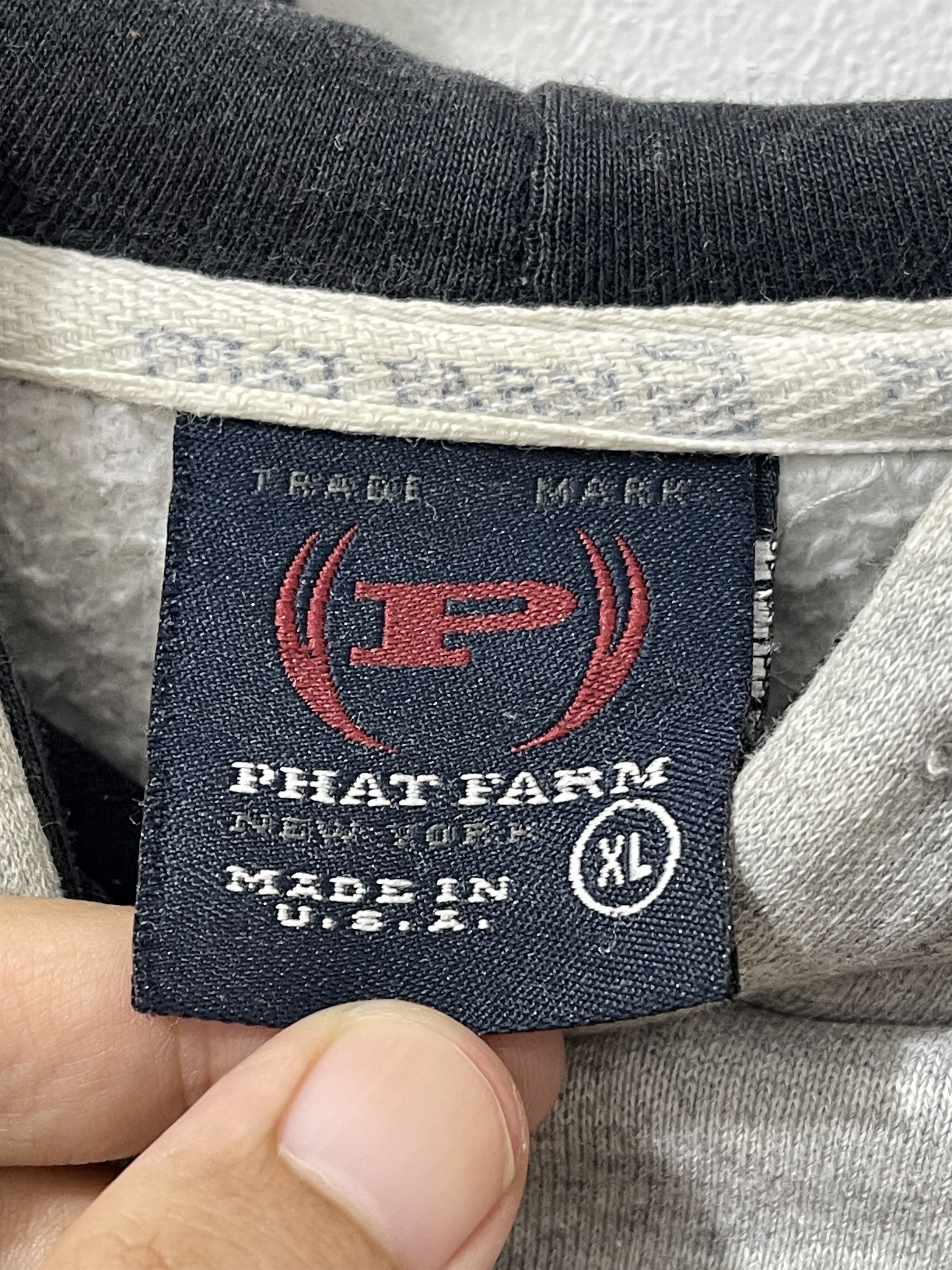 Phat Farm Vintage Phat Farm Y2k Hiphop Grafitti Pullover Hoodie Size US XL / EU 56 / 4 - 4 Thumbnail