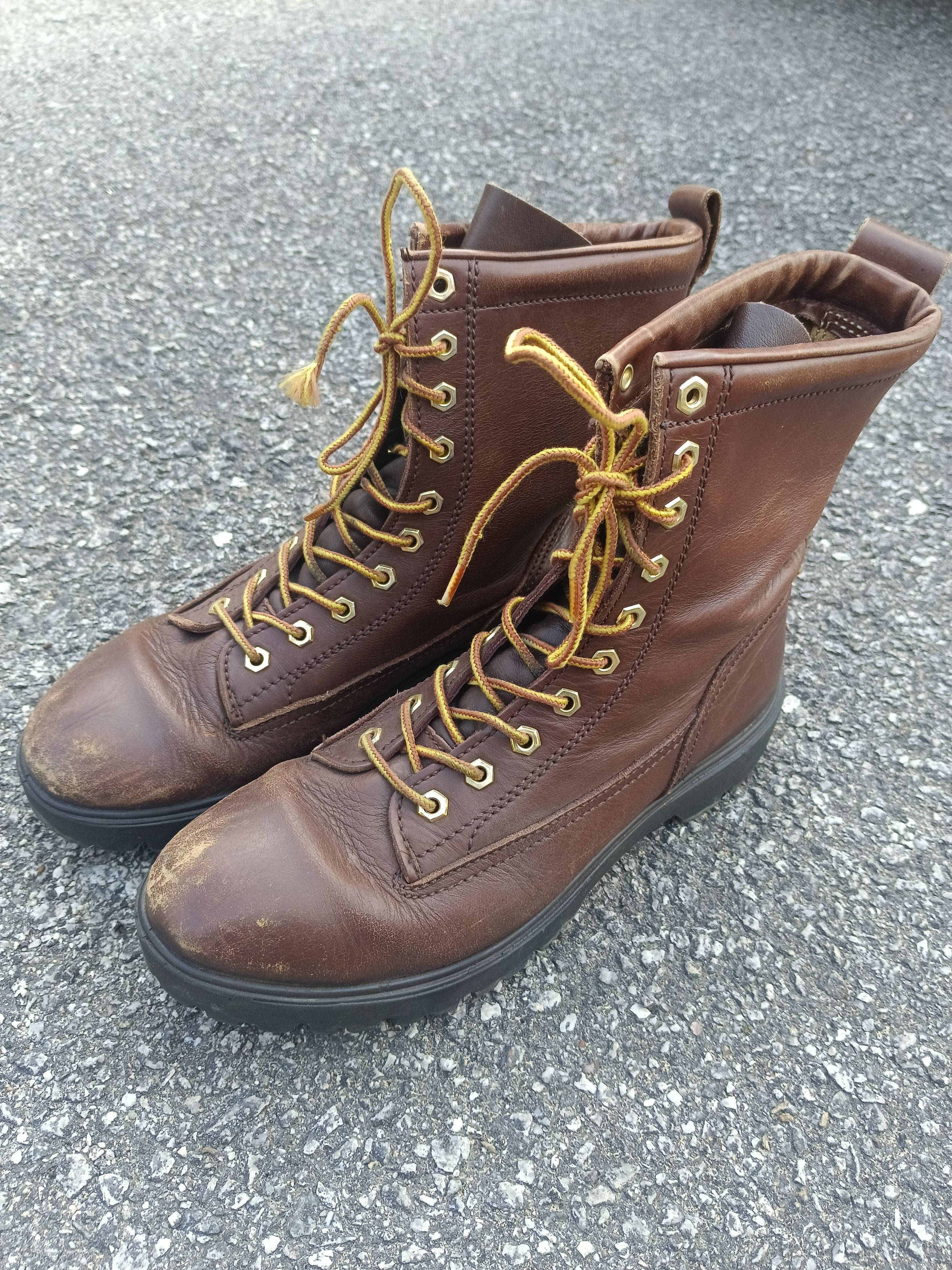 Levi's Levi’s Japan Vintage Leather Logger Boots Size US 9 / EU 42 - 3 Thumbnail