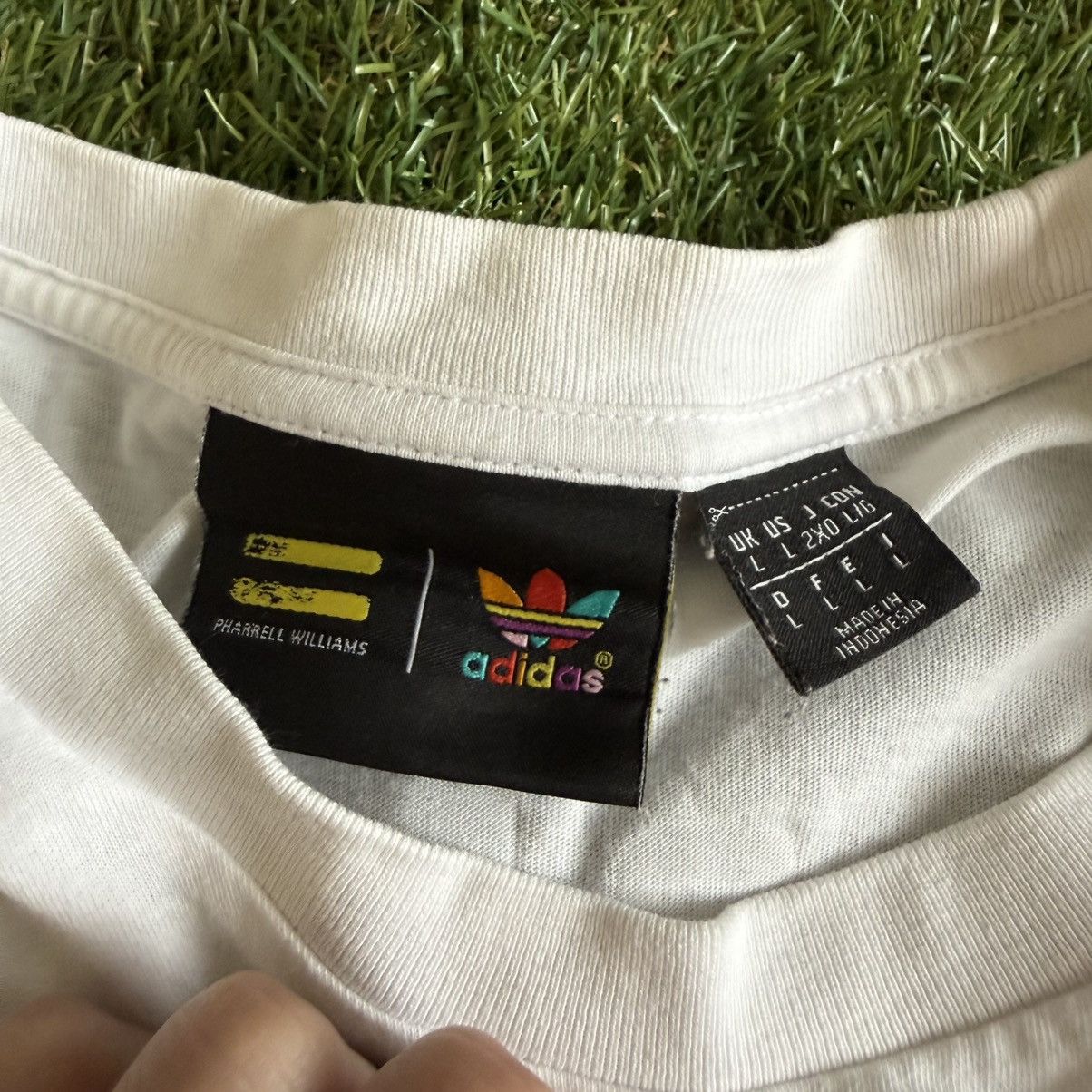 Adidas × Pharrell Adidas Originals Pharrell Williams T Shirt Mens L Human Made Size US L / EU 52-54 / 3 - 6 Thumbnail
