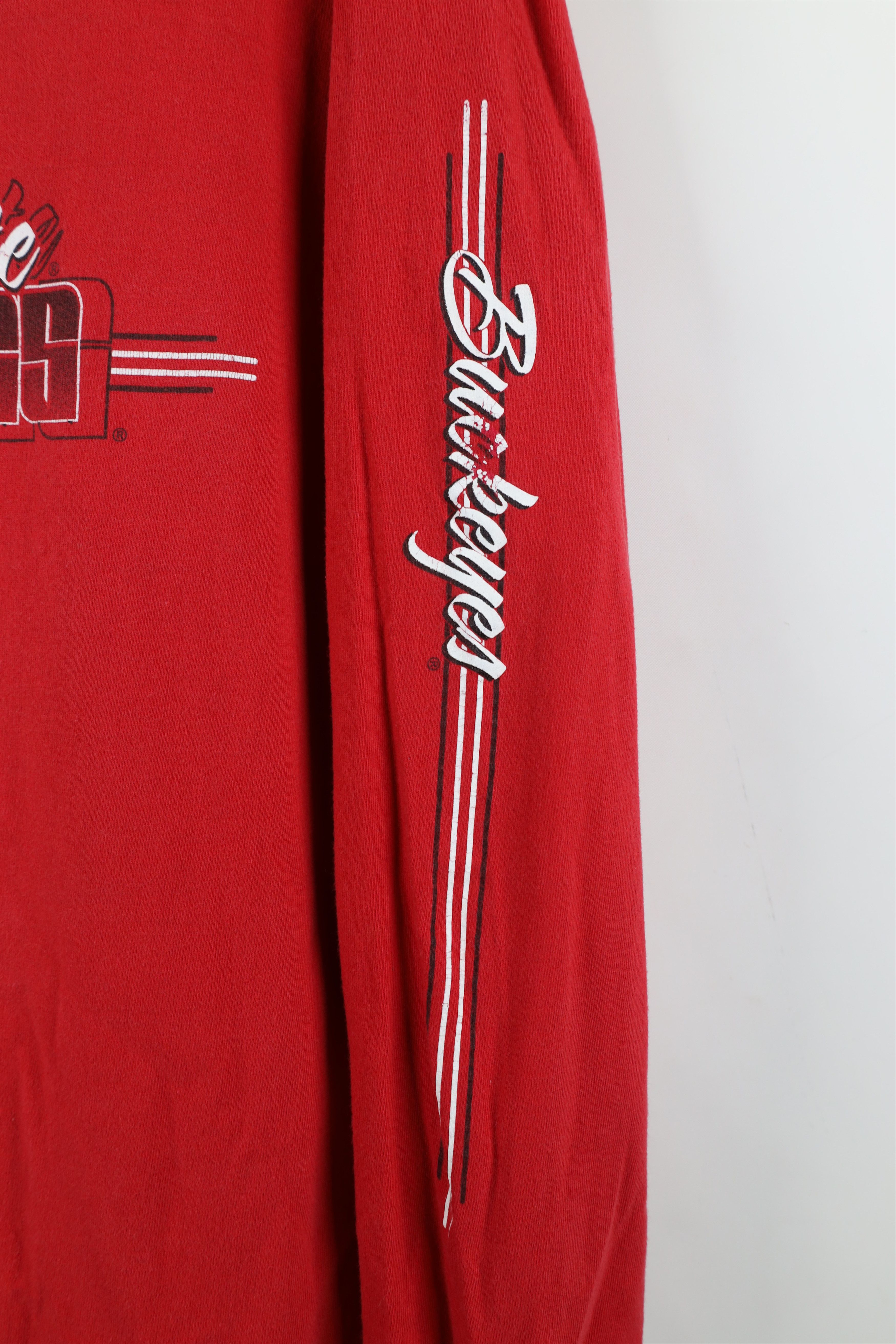 Vintage Vintage 90s Ohio State University Long Sleeve T-Shirt Red Size US L / EU 52-54 / 3 - 5 Thumbnail