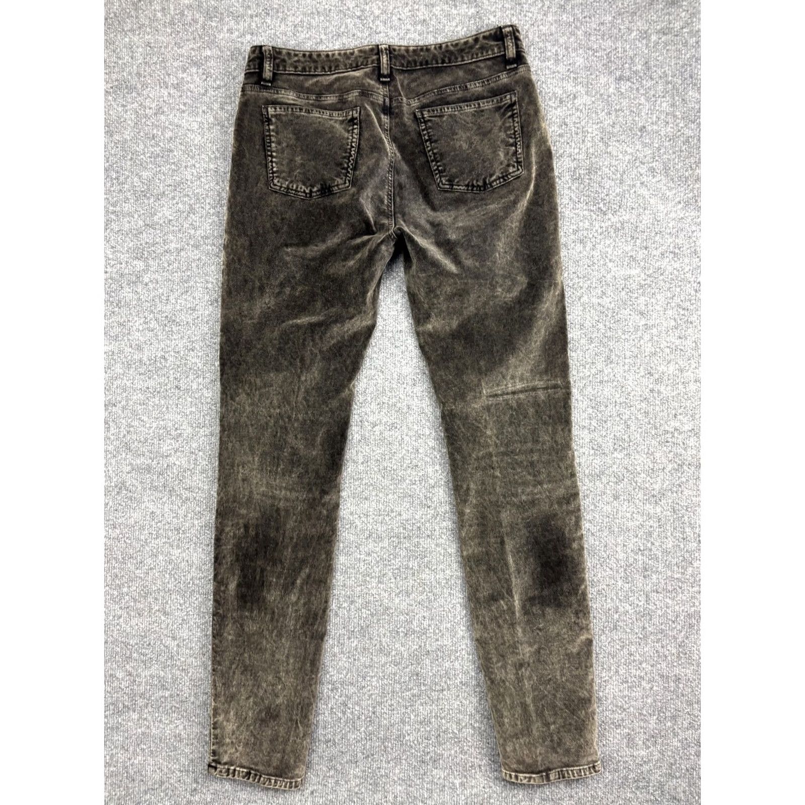 Eileen Fisher Eileen Fisher Jeans Womens 8 32 Brown Acid Wash Skinny Mid Rise Stretch Denim Size 30" / US 8 / IT 44 - 7 Thumbnail