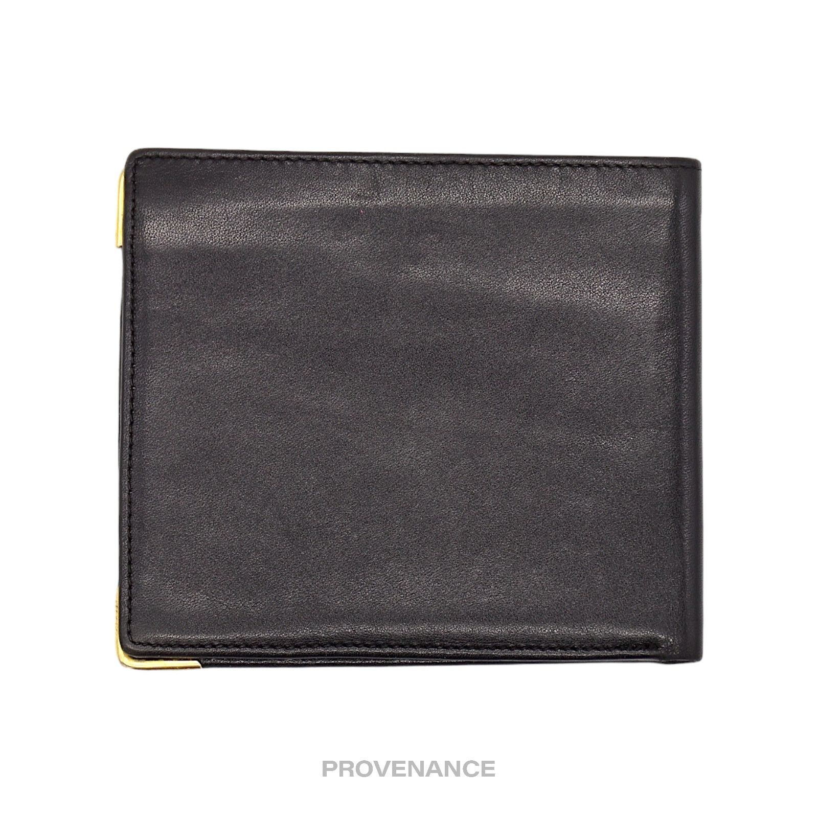 Givenchy 🔴 Givenchy 4CC Logo Bifold Wallet - Black Leather Size ONE SIZE - 2 Thumbnail