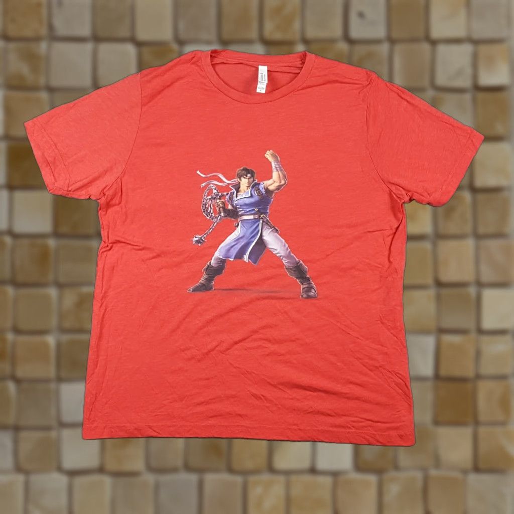 Hunter VINTAGE Canvas Castlevania Richter Vampire Hunter XL T-Shirt Video Game Retro 90s Mens Red Size US XL / EU 56 / 4 - 1 Thumbnail