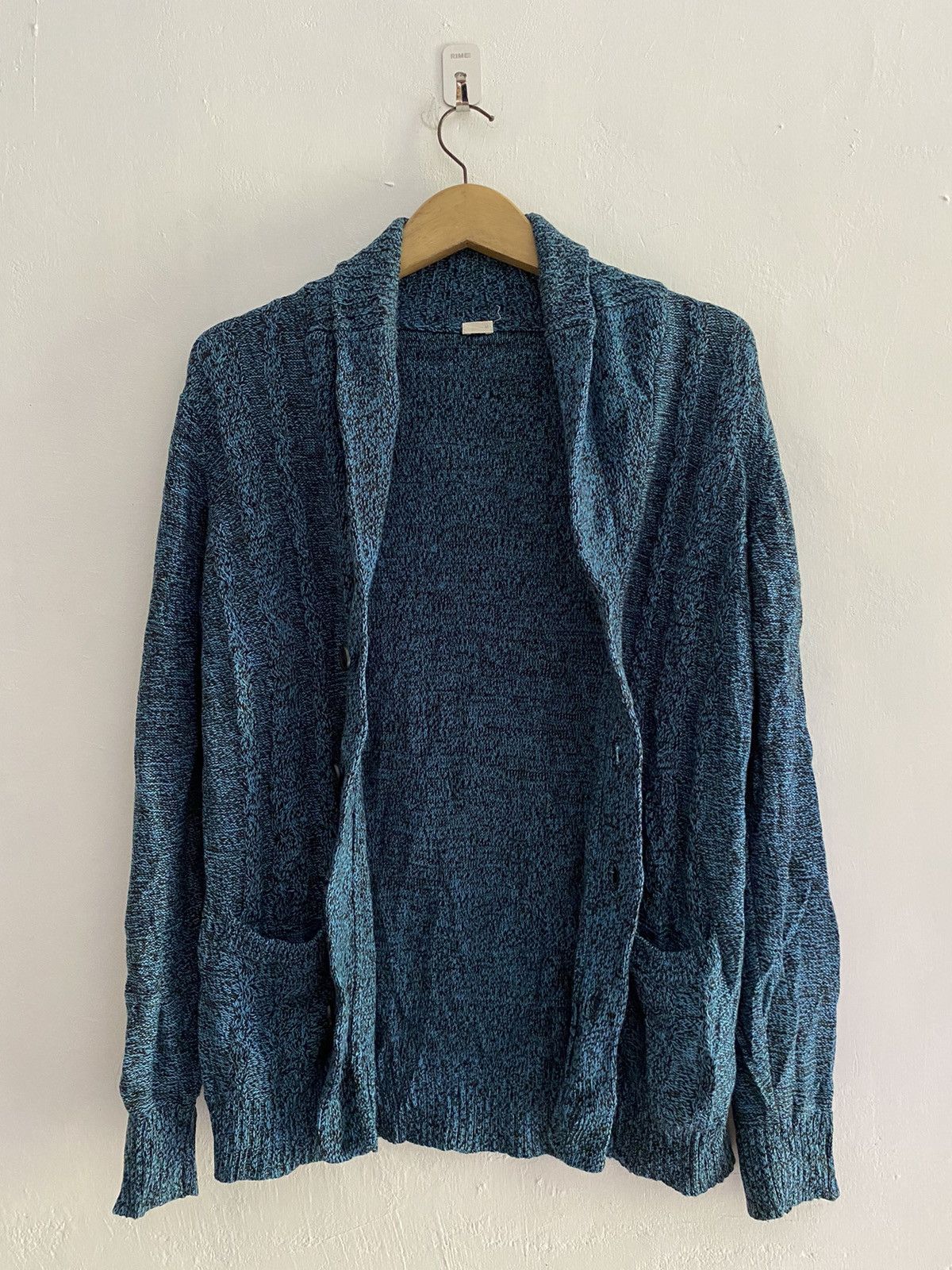 If Six Was Nine × Japanese Brand × Le Grande Bleu (L.G.B.) Gu Uniqlo kntiwear cardigan Size US M / EU 48-50 / 2 - 2 Thumbnail