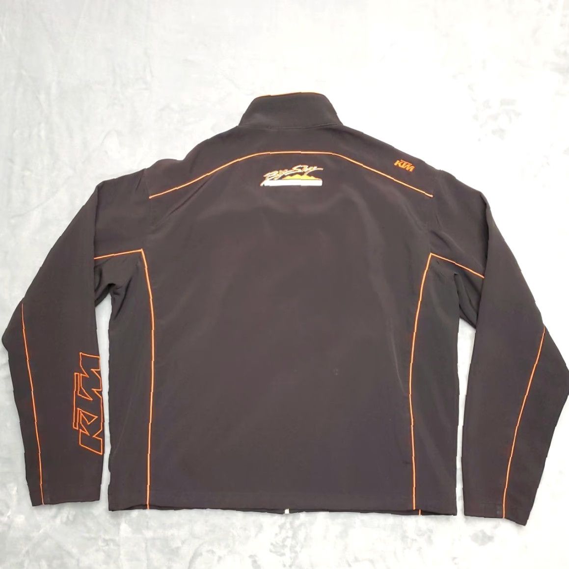 Vintage KTM Jacket Mens M Black Softshell Zip Up Big Sky Motorsports Racing Motorcycle Shirt Size US M / EU 48-50 / 2 - 6 Thumbnail