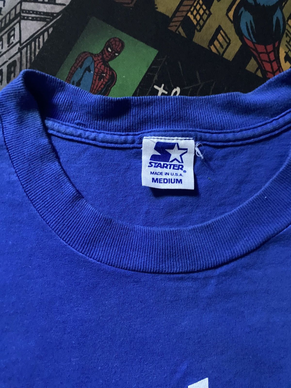 Starter vintage 1995 Starter Hideo Nomo Los Angeles Dodgers baseball Size US M / EU 48-50 / 2 - 3 Thumbnail