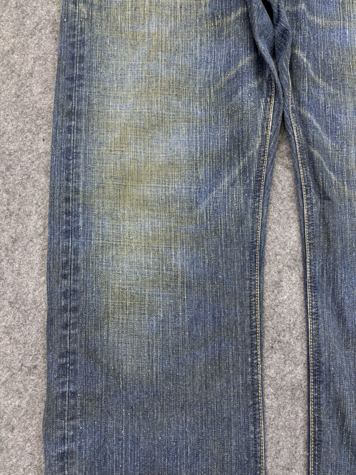 Lee 💥90s Style💥Lee Insane Fades Relaxed Denim F937 Size US 35 - 6 Thumbnail