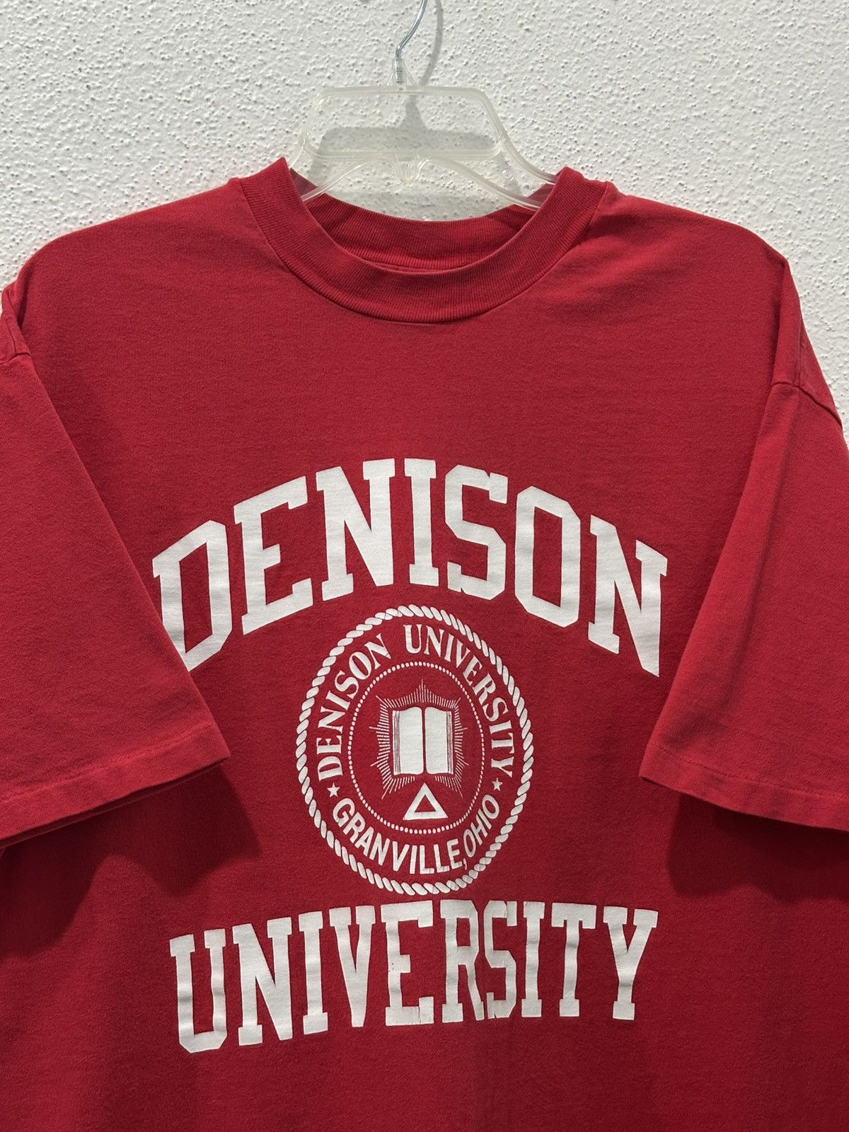 Other Vintage 80s Denison University Tshirt Single Stitch USA Made Size US XXL / EU 58 / 5 - 4 Thumbnail