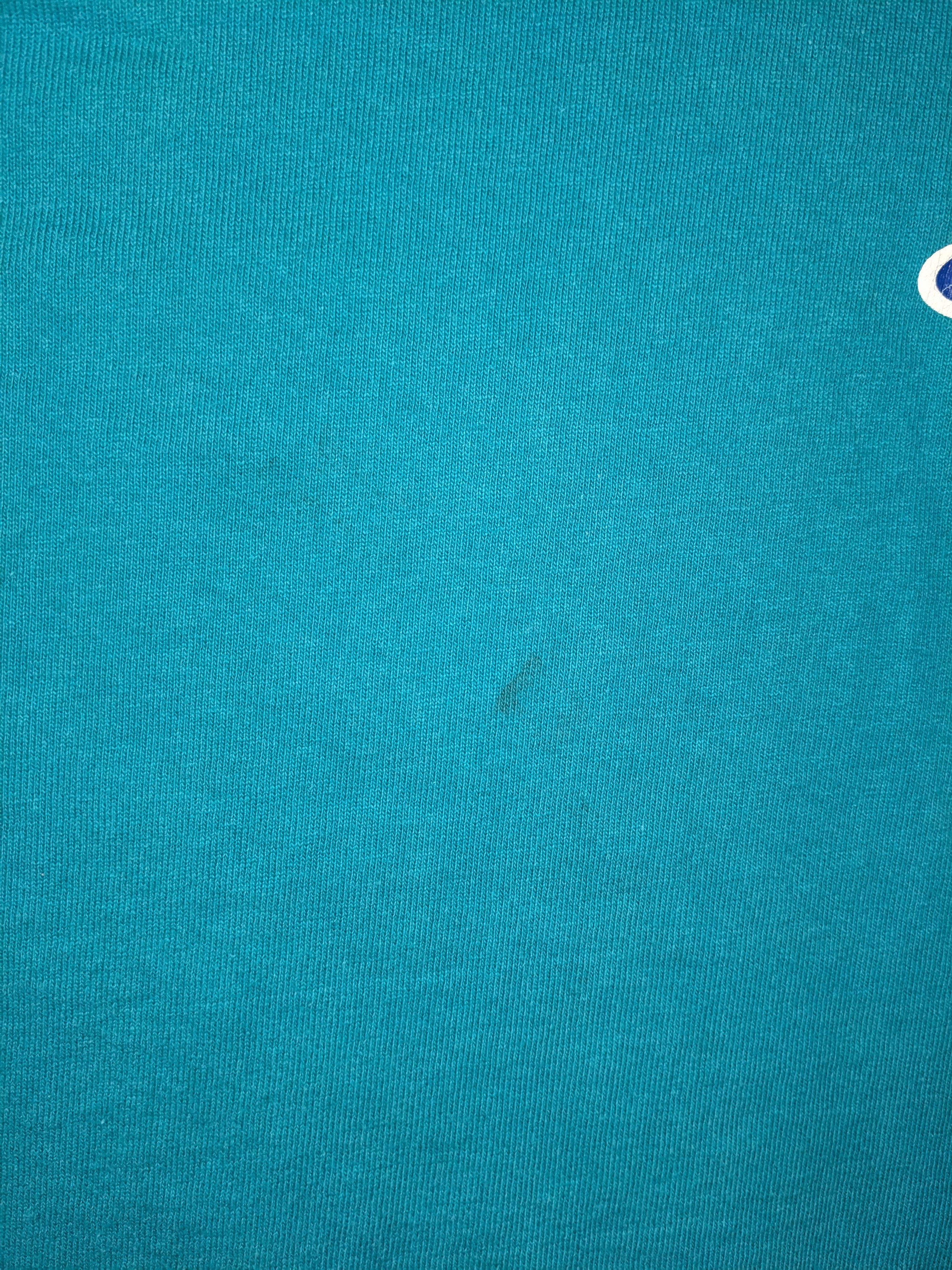 Champion × Vintage Vintage 90s Champion Spell Out Logo Green Large T-Shirt Size US L / EU 52-54 / 3 - 6 Thumbnail