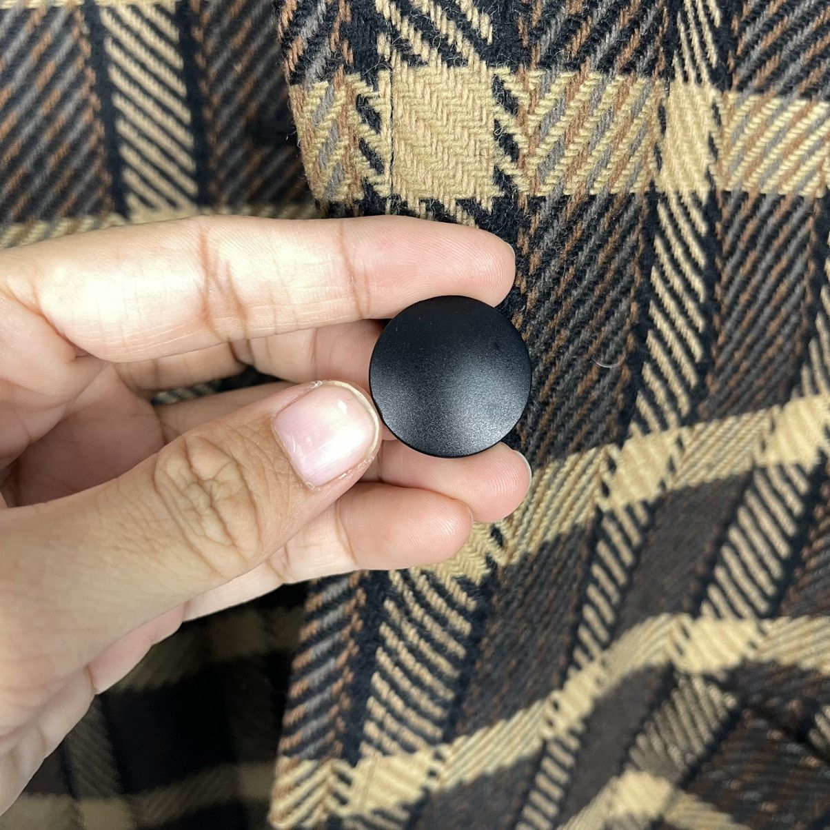Aquascutum Vintage Aquacustum Check Button Jacket Size M / US 6-8 / IT 42-44 - 14 Thumbnail