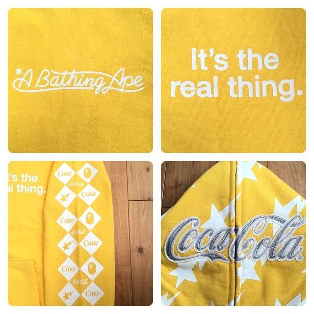 Bape × Coca Cola BAPE × COCA COLA Full Zip Hoodie a bathing ape BAPE sta Size US XL / EU 56 / 4 - 7 Thumbnail