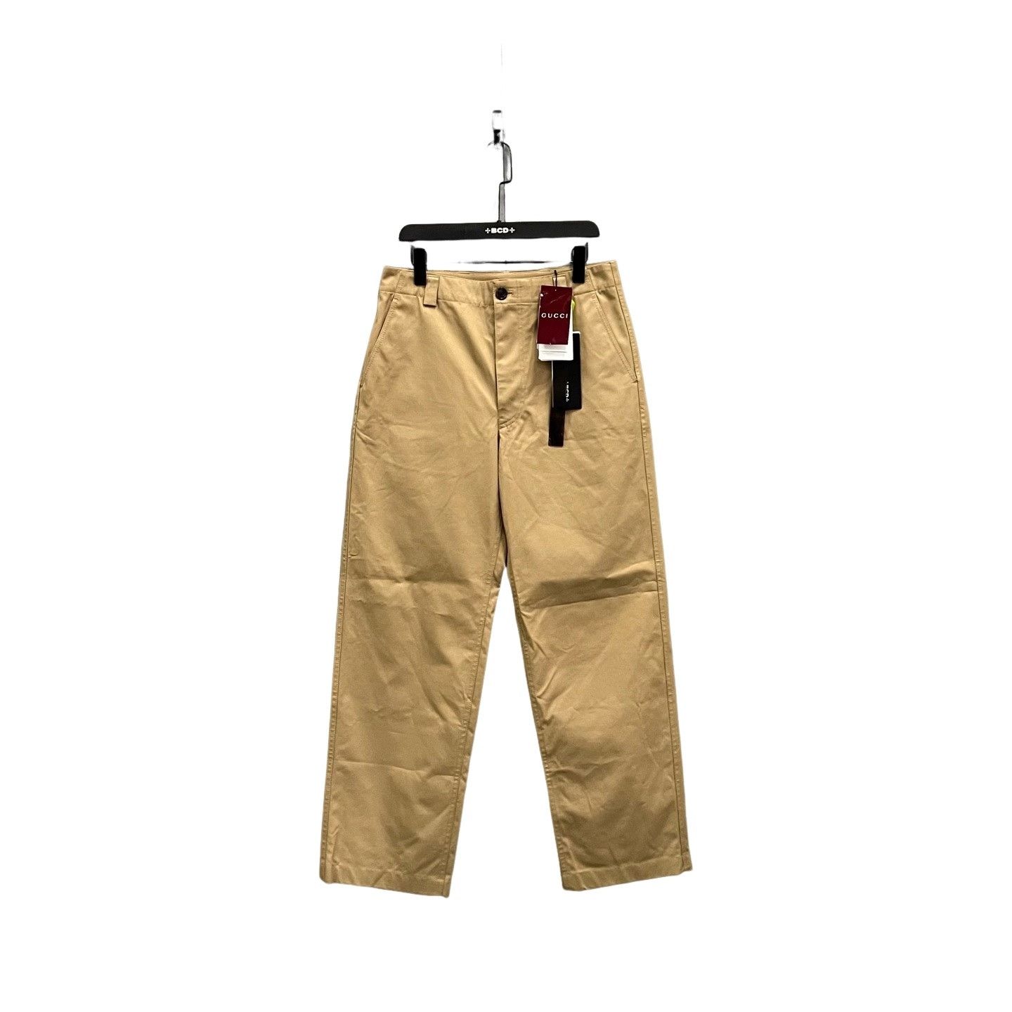 Gucci Gucci Web Stripe Cotton Trousers Size 30 Size US 30 / EU 46 - 1 Thumbnail