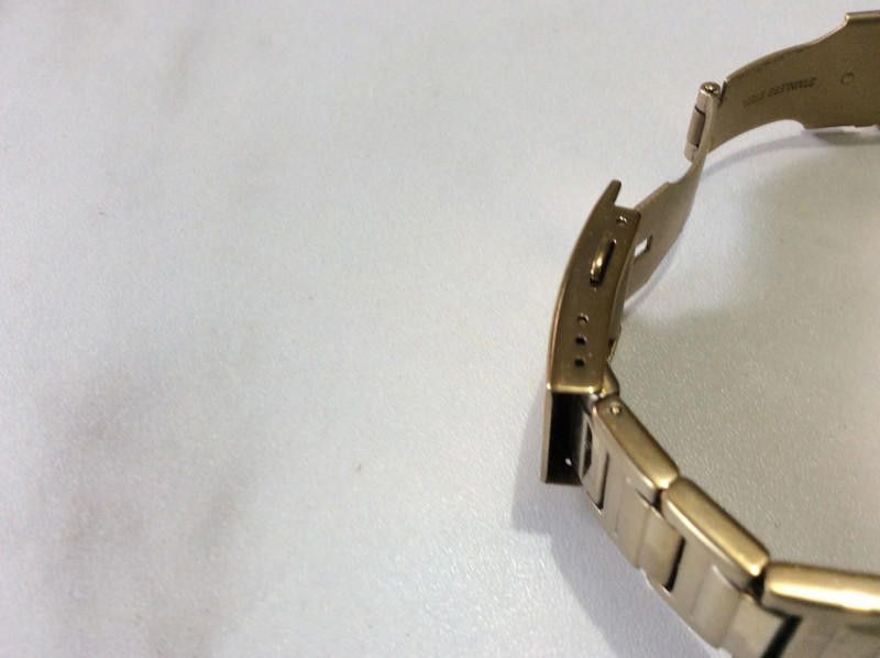 Designer Armina AX Gold dial stainless steel men's watch Size ONE SIZE - 3 Thumbnail