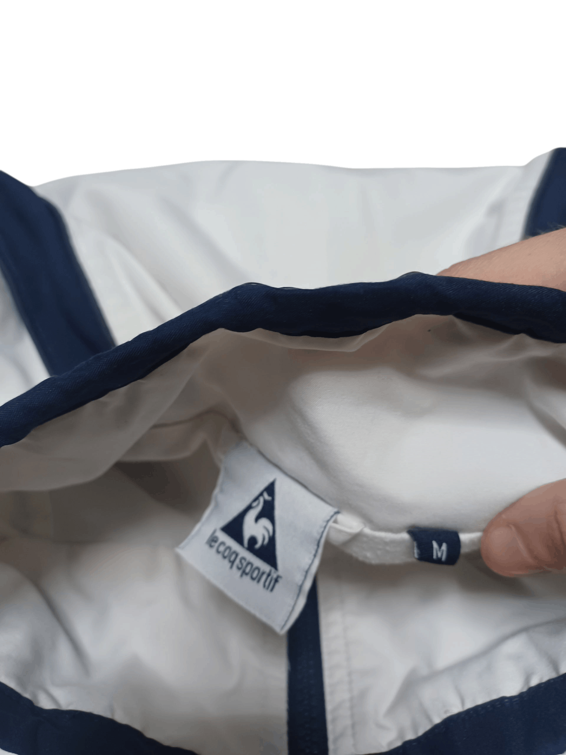 Le Coq Sportif LE COQ SPORTIF VINTAGE NYLON BIG LOGO ANORAK JACKET Size US M / EU 48-50 / 2 - 5 Thumbnail