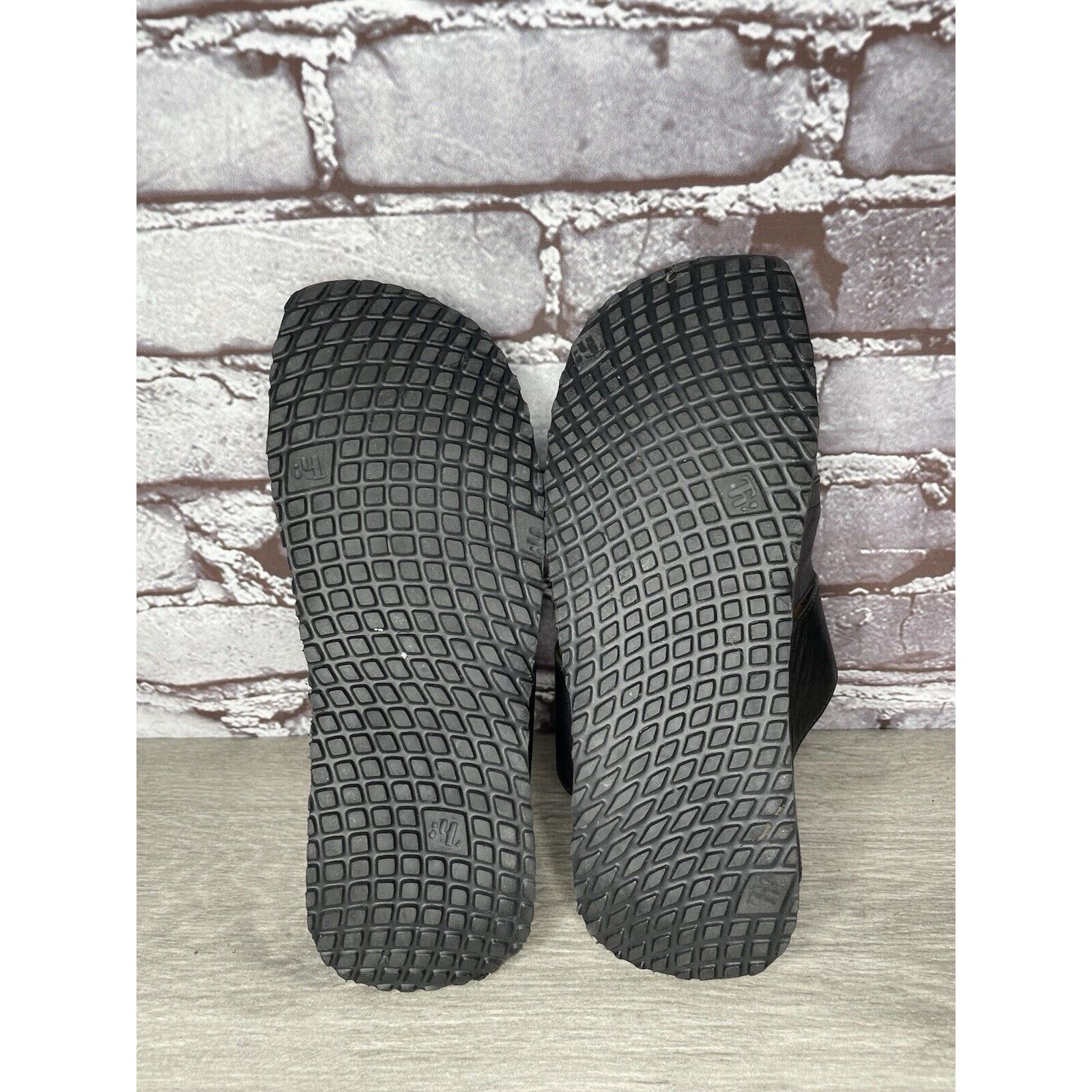 Other Think! Black Leather Cork Sun Moon Silver Wedge Sandals Wome Size US 6.5 / IT 36.5 - 13 Thumbnail