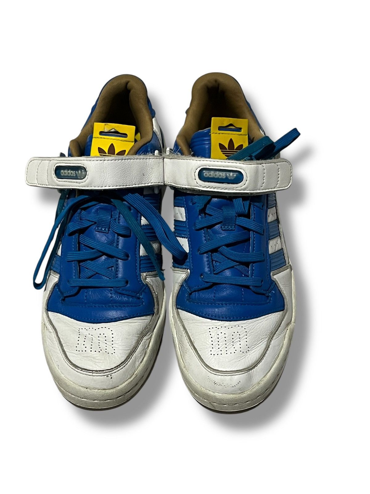 Adidas GENUINE - ADIDAS x M&MS Blue Forum Low 84 Trainers Size US 9 / EU 42 - 3 Thumbnail