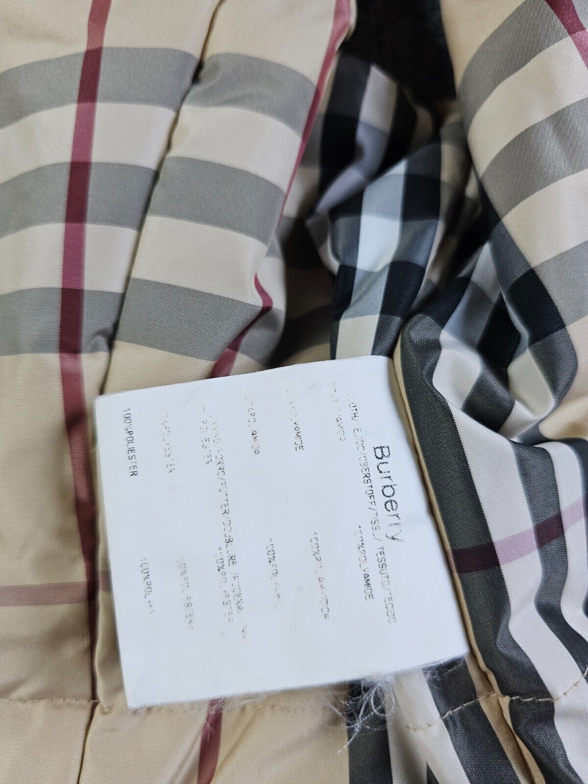 Burberry Burberry London Nova Check Lined Puffer Vest Made in Spain M Size M / US 6-8 / IT 42-44 - 11 Thumbnail