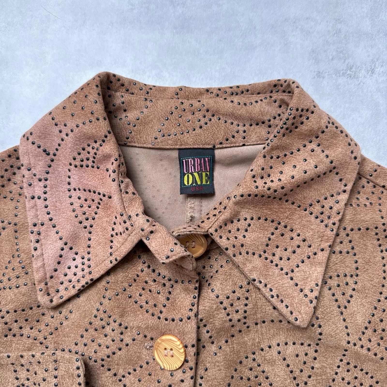 Other Y2K Urban One brown suede button up 00s jacket Size M / US 6-8 / IT 42-44 - 7 Thumbnail