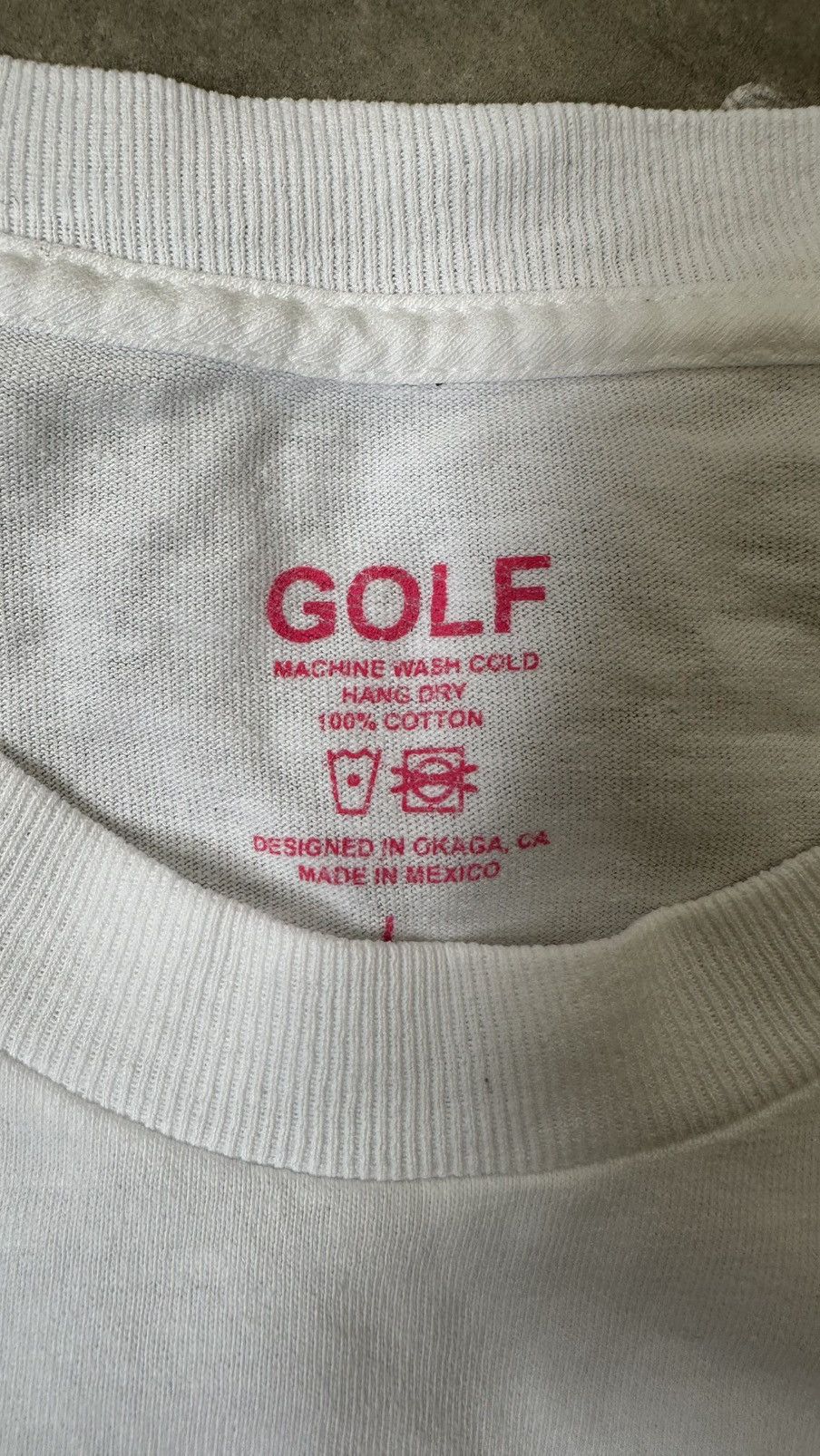 Golf Wang GOLF SPELLOUT TEE Size US L / EU 52-54 / 3 - 4 Thumbnail