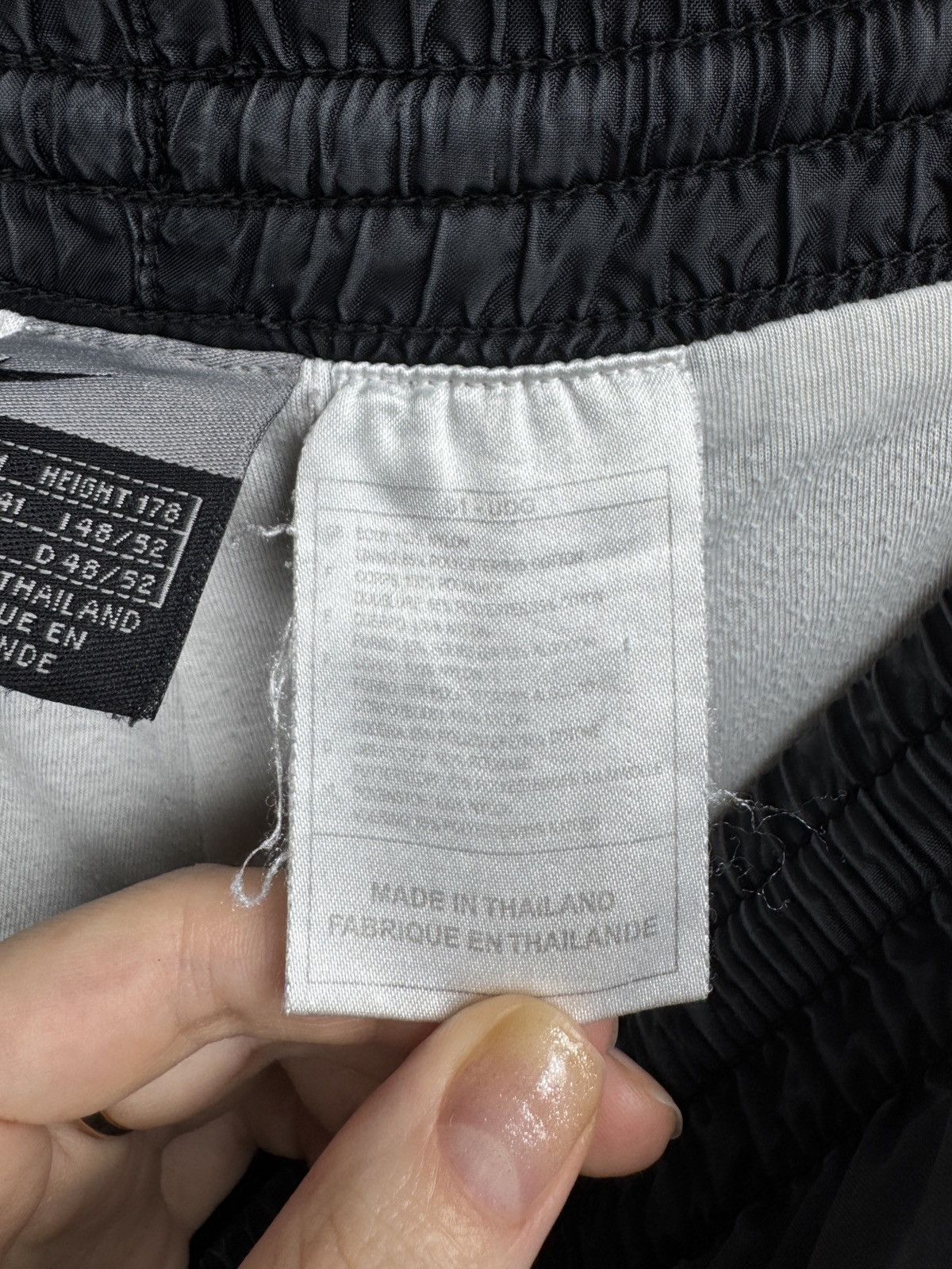 Nike Nike vintage y2k dark grey faded distressed track pants sz M Size US 32 / EU 48 - 13 Thumbnail