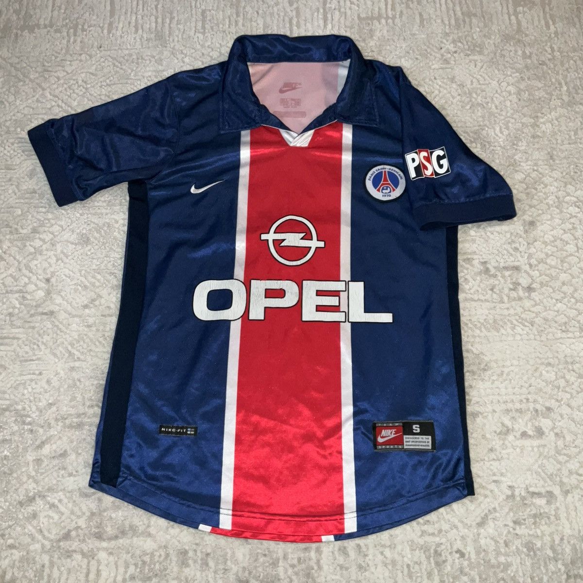 Nike Nike PSG Vintage OPEL RAI Jersey Size US S / EU 44-46 / 1 - 5 Thumbnail
