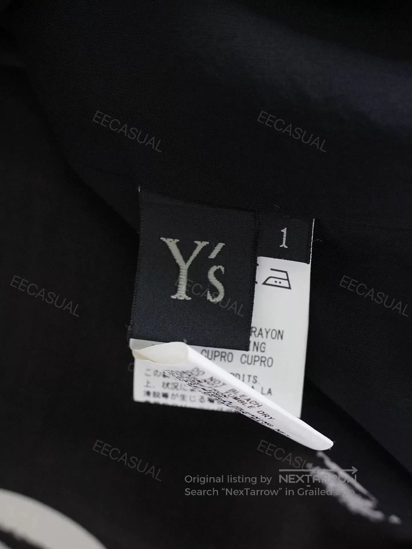 Yashi Yamamuri Yohji Yamamoto Asymmetrical Wide Leg Pants. Size 25" / US 0 / IT 36 - 9 Thumbnail