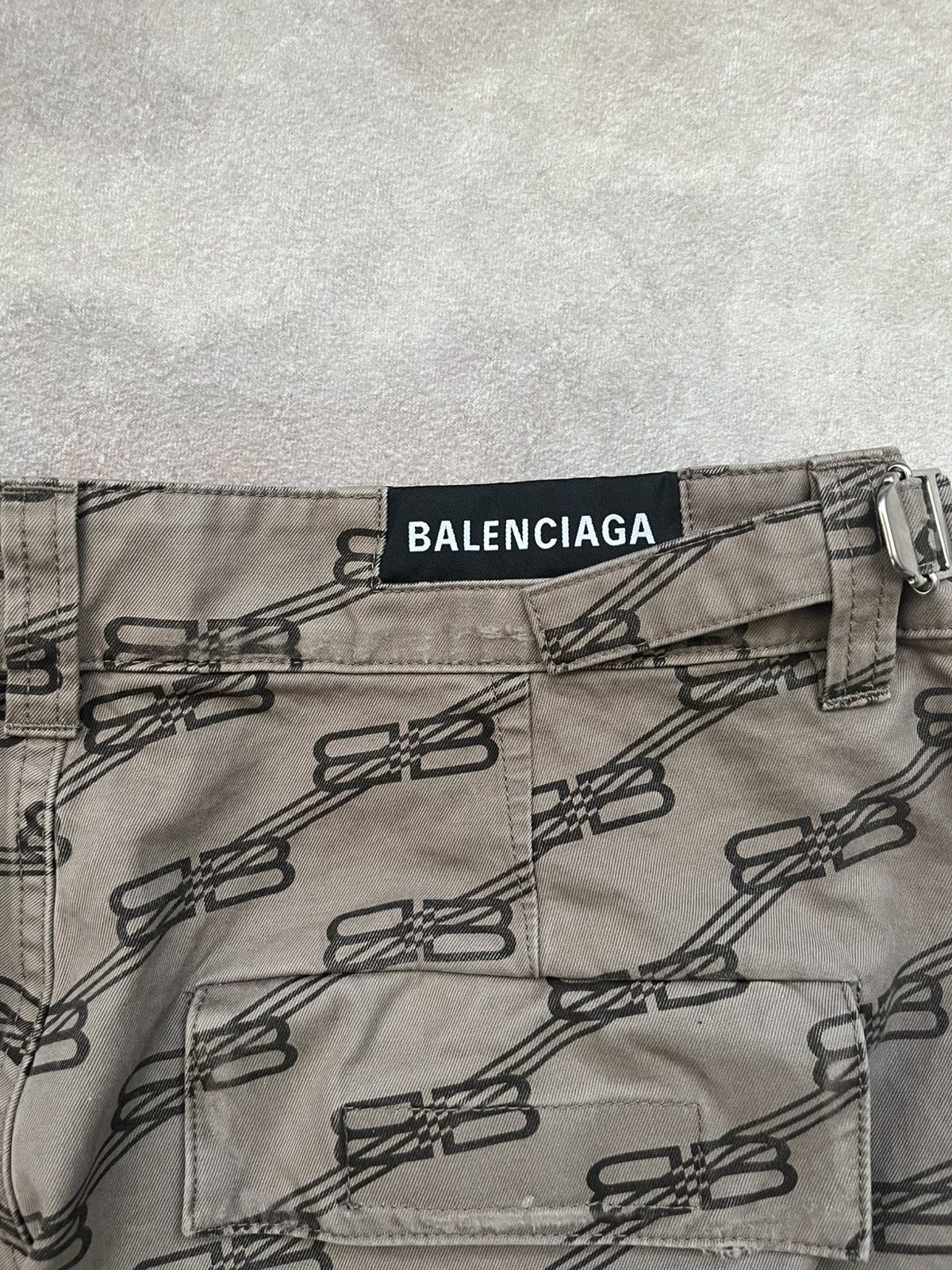 Balenciaga Blaenciaga BB Monogram Convertable cargos Size US 30 / EU 46 - 4 Thumbnail