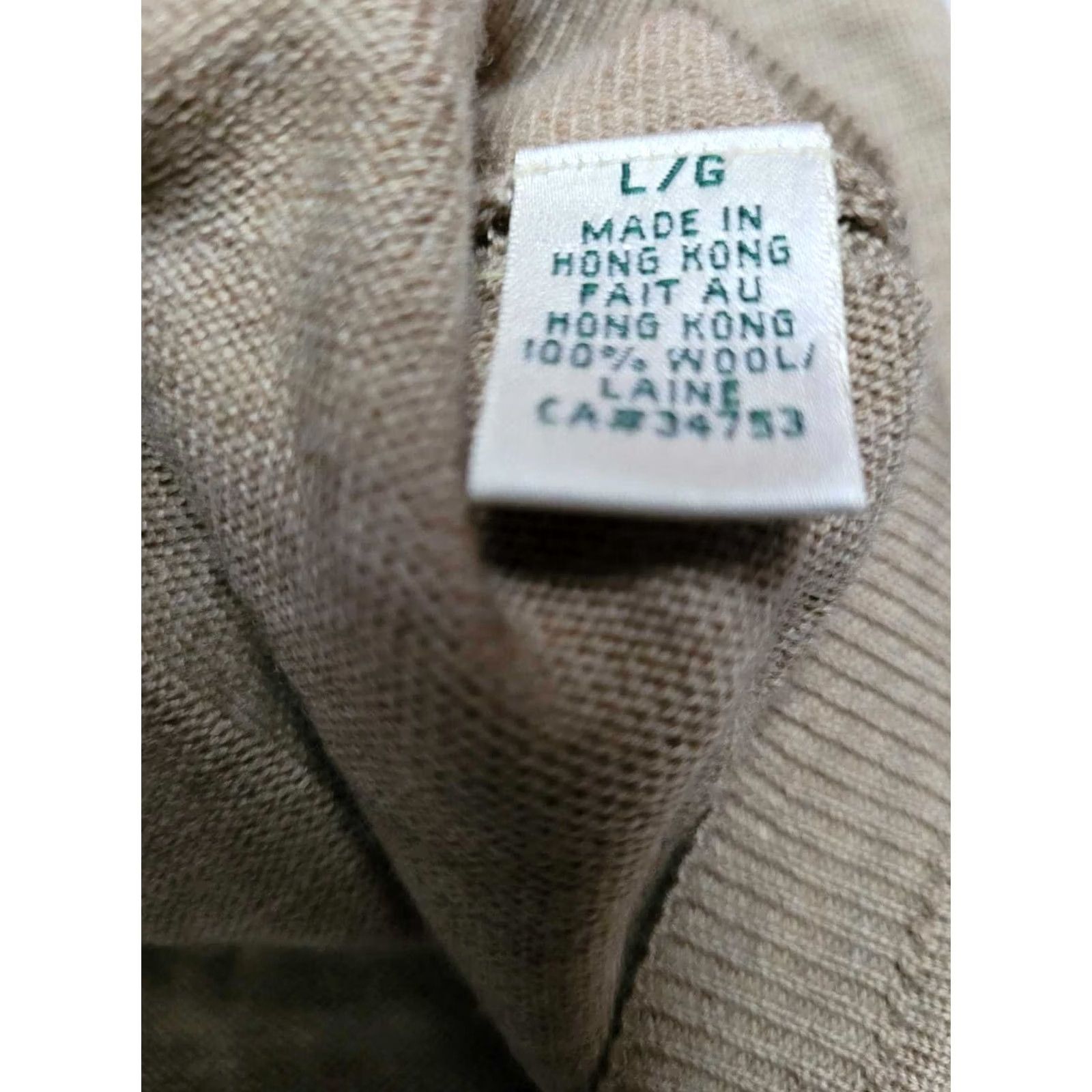 Vintage VINTAGE? Fairway & Greene Womens Golf Vest Sweater L Knit Wool Green Brown V-Neckline Sleeveless Pullover Casual Sports 90s Golf Size L / US 10 / IT 46 - 4 Thumbnail