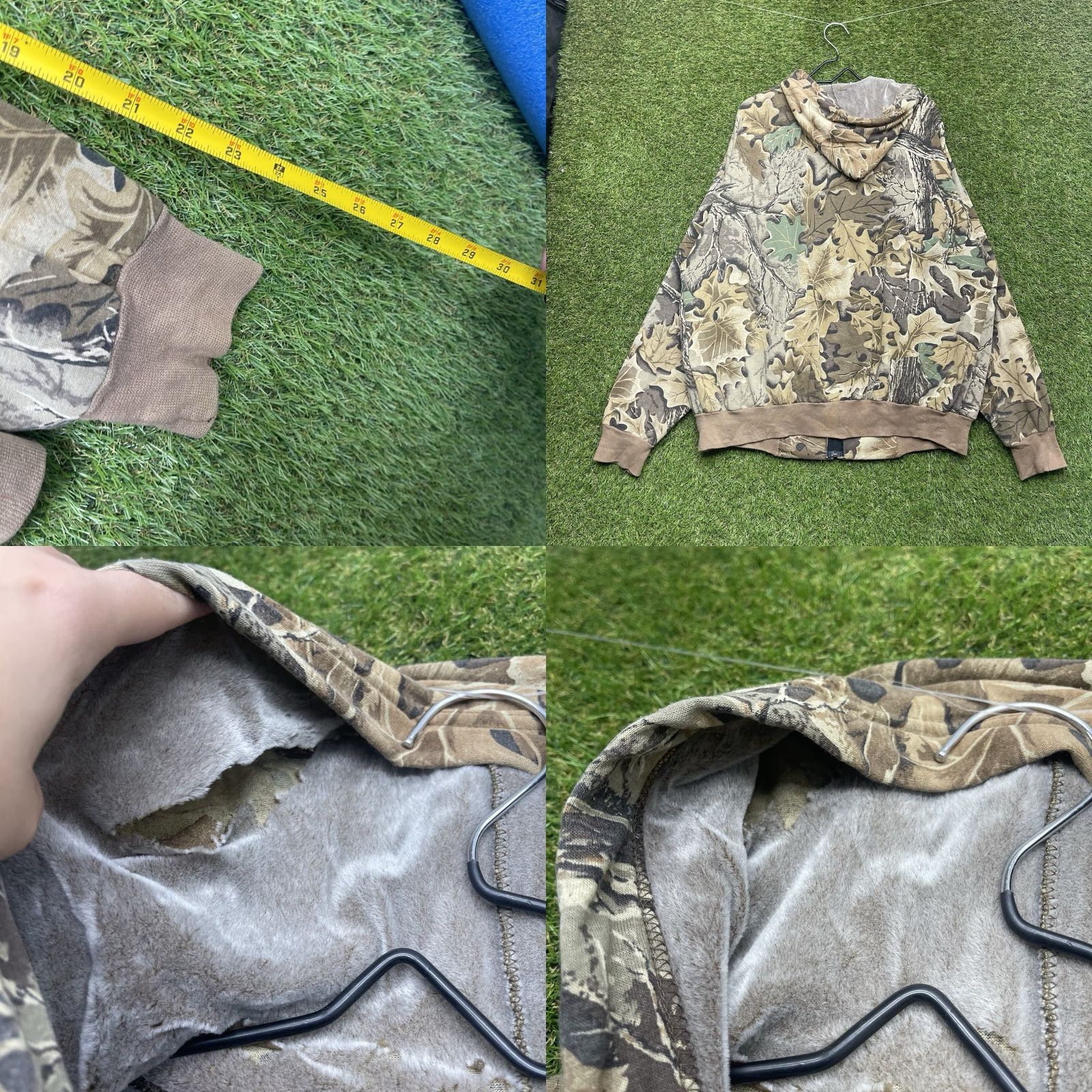 Walls VINTAGE Walls Hoodie Mens 3XL Camo Realtree Full Zip Hunting Lightweight Velour Hoodie Mens 3XL Camo Realtree Full Zip Hunting Lightweight Velour Size US XXL / EU 58 / 5 - 8 Thumbnail