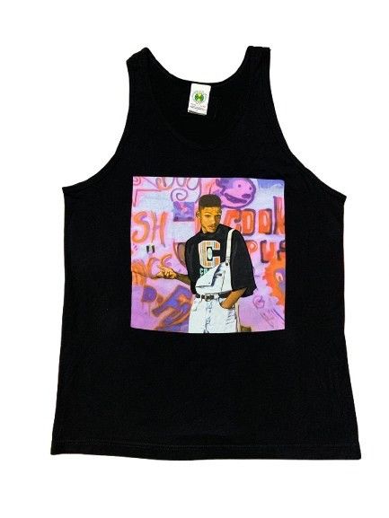 Cross Colours × Rap Tees Vintage Cross Colours Missing Evan Wilson Top Size US L / EU 52-54 / 3 - 1 Thumbnail