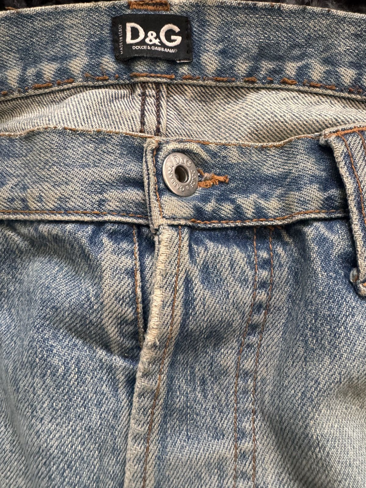 Dolce & Gabbana DISTRESSED SELVEDGE JEANS Size US 34 / EU 50 - 5 Thumbnail