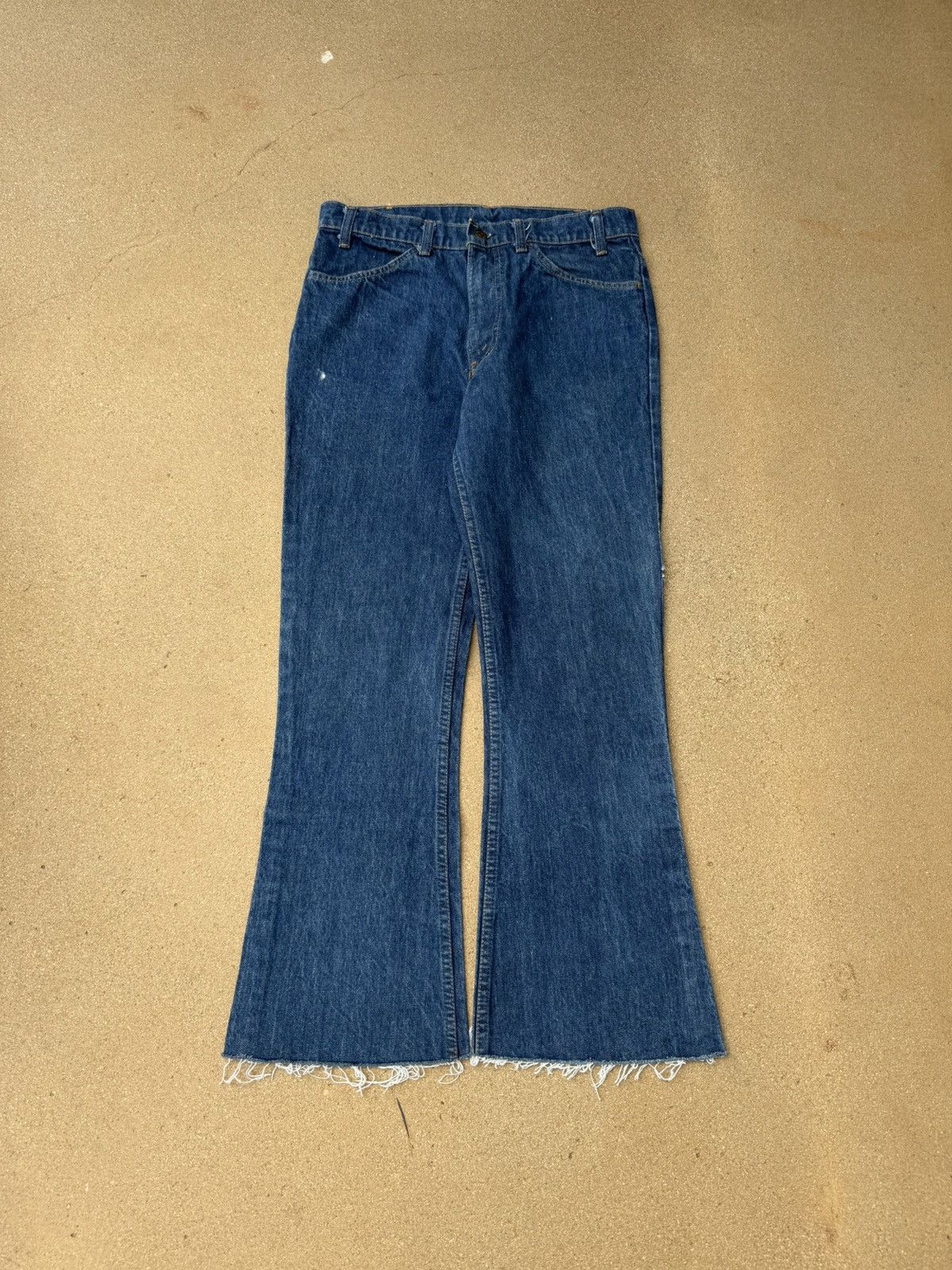 Levi's Vtg 80’s Levi’s 646 Orange Tab Bellbottom Flare Jeans 33x30 Size US 33 - 1 Thumbnail