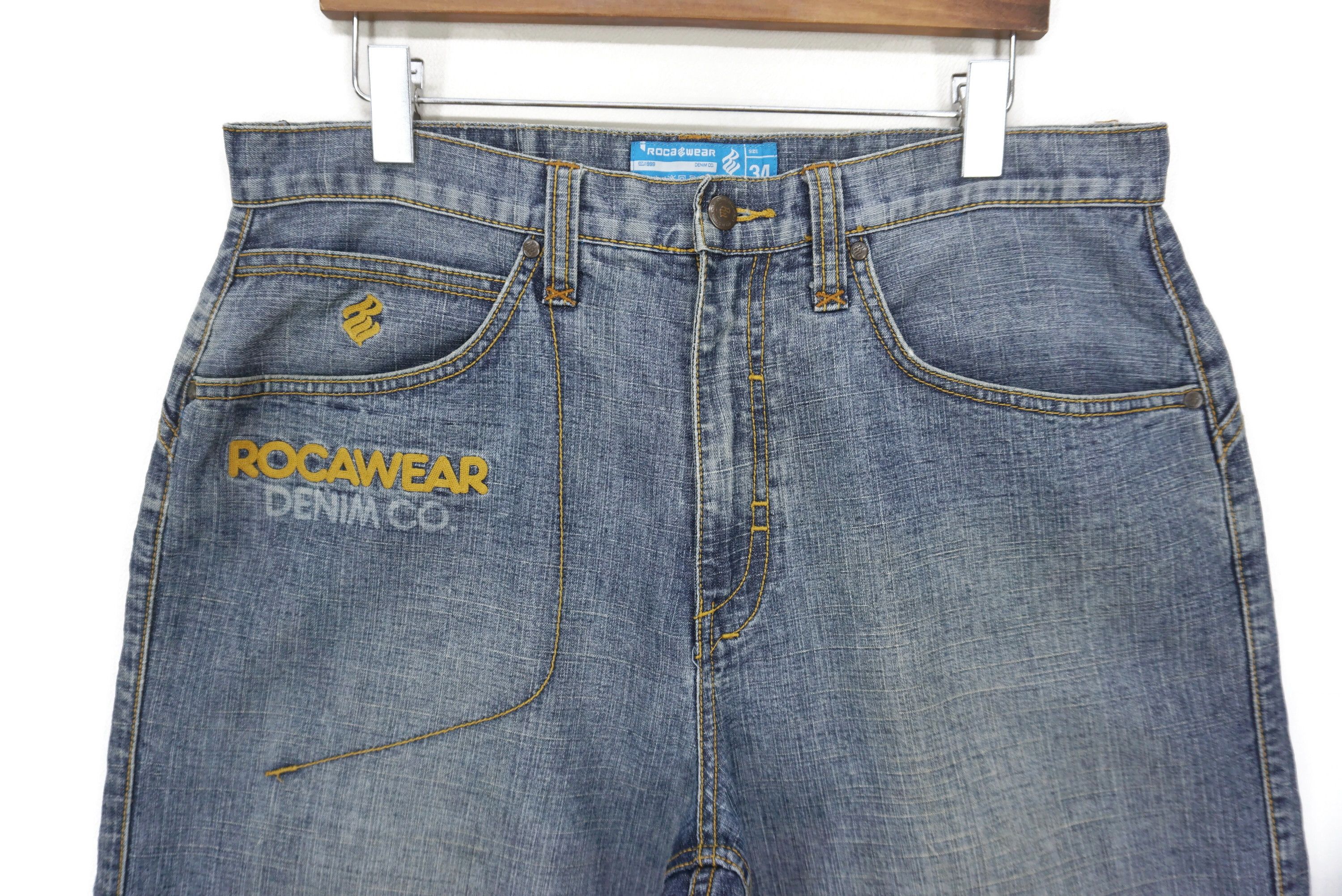 Rocawear Vintage Rocawear Jeans fit W35xL29.5 Y2K Baggy Hip Hop Ankle Size US 34 / EU 50 - 3 Thumbnail