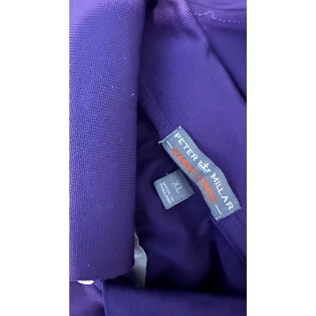 Peter Millar Peter Millar Summer Comfort Solid Polo Shirt Purple Men's Si Size US XL / EU 56 / 4 - 3 Thumbnail