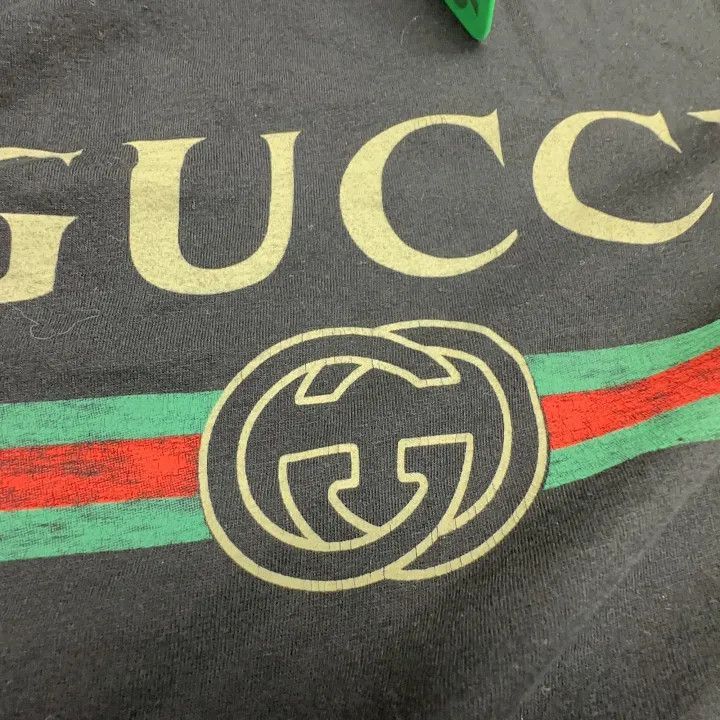Gucci Gucci Gucci Classic Logo Print Short Sleeve T-Shirt -2506 Size US XS / EU 42 / 0 - 8 Thumbnail