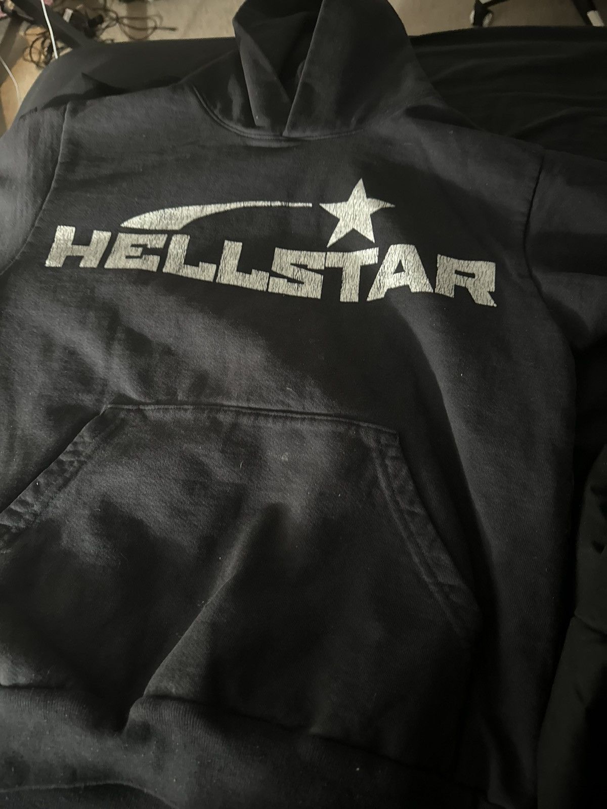 Hellstar Hoodie Black And Grey