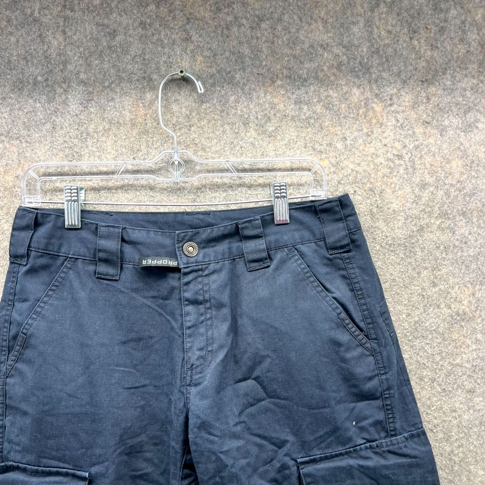 Propper Propper Pants Womens 4 Blue F5203 RevTac Cargo Pockets Ripstop Military Police Size 27" / US 4 / IT 40 - 2 Thumbnail