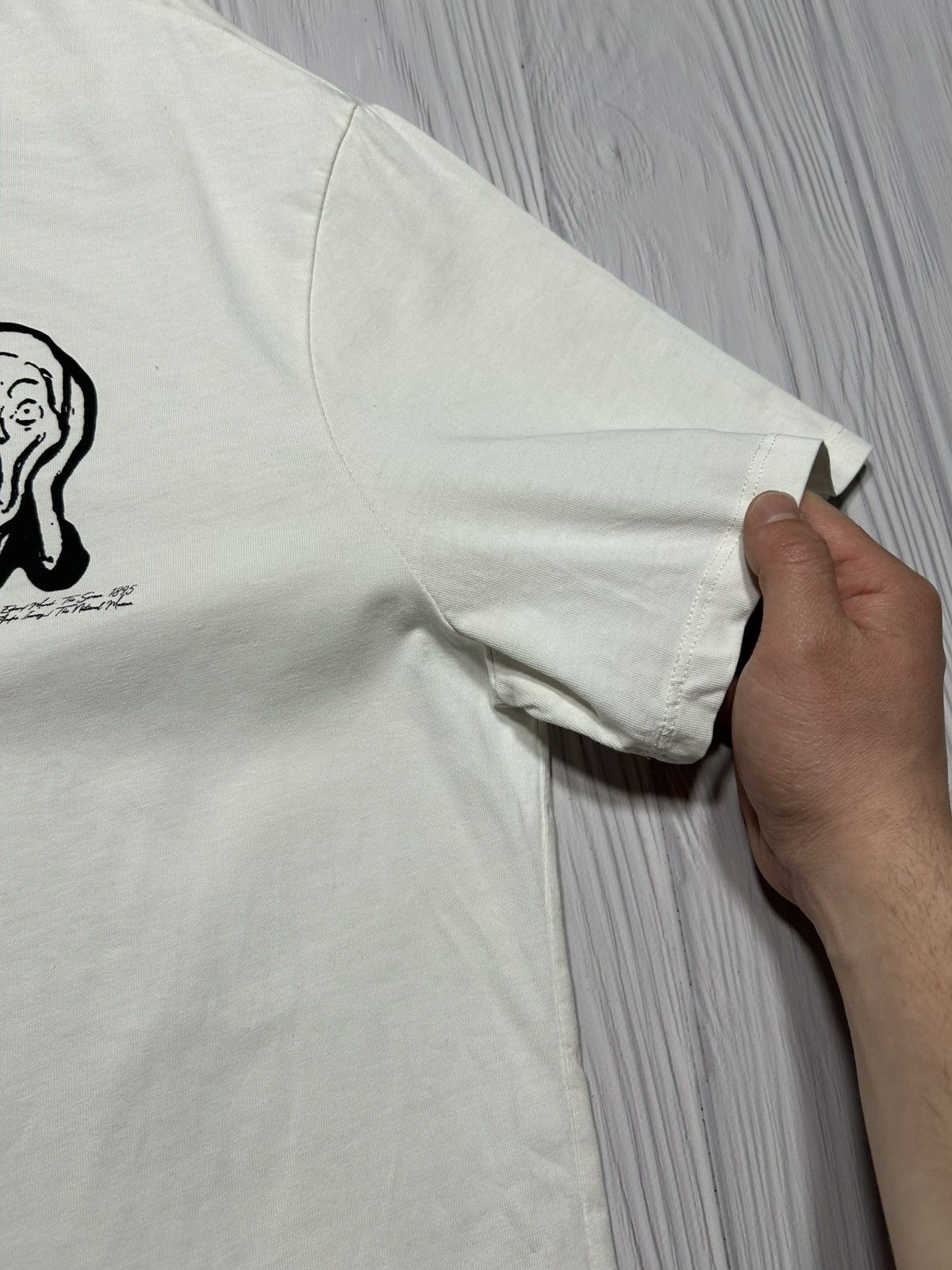 Vintage Edward Munch The Scream 1895 T-Shirt Big Logo Size XXL Size US XXL / EU 58 / 5 - 8 Thumbnail