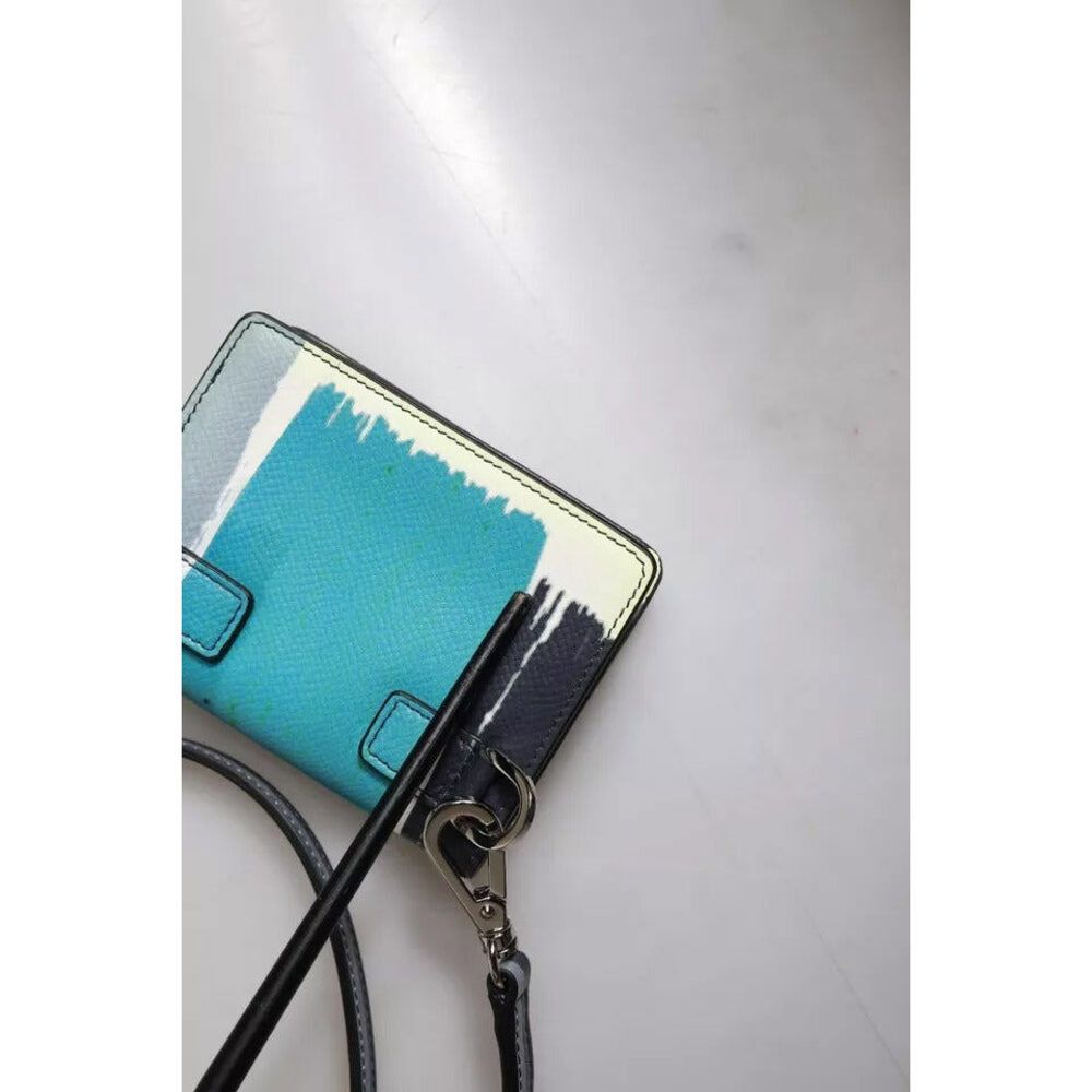 Dolce & Gabbana Dolce & Gabbana Multicolor Leather DG Logo Bifold Card Holde Size ONE SIZE - 8 Thumbnail