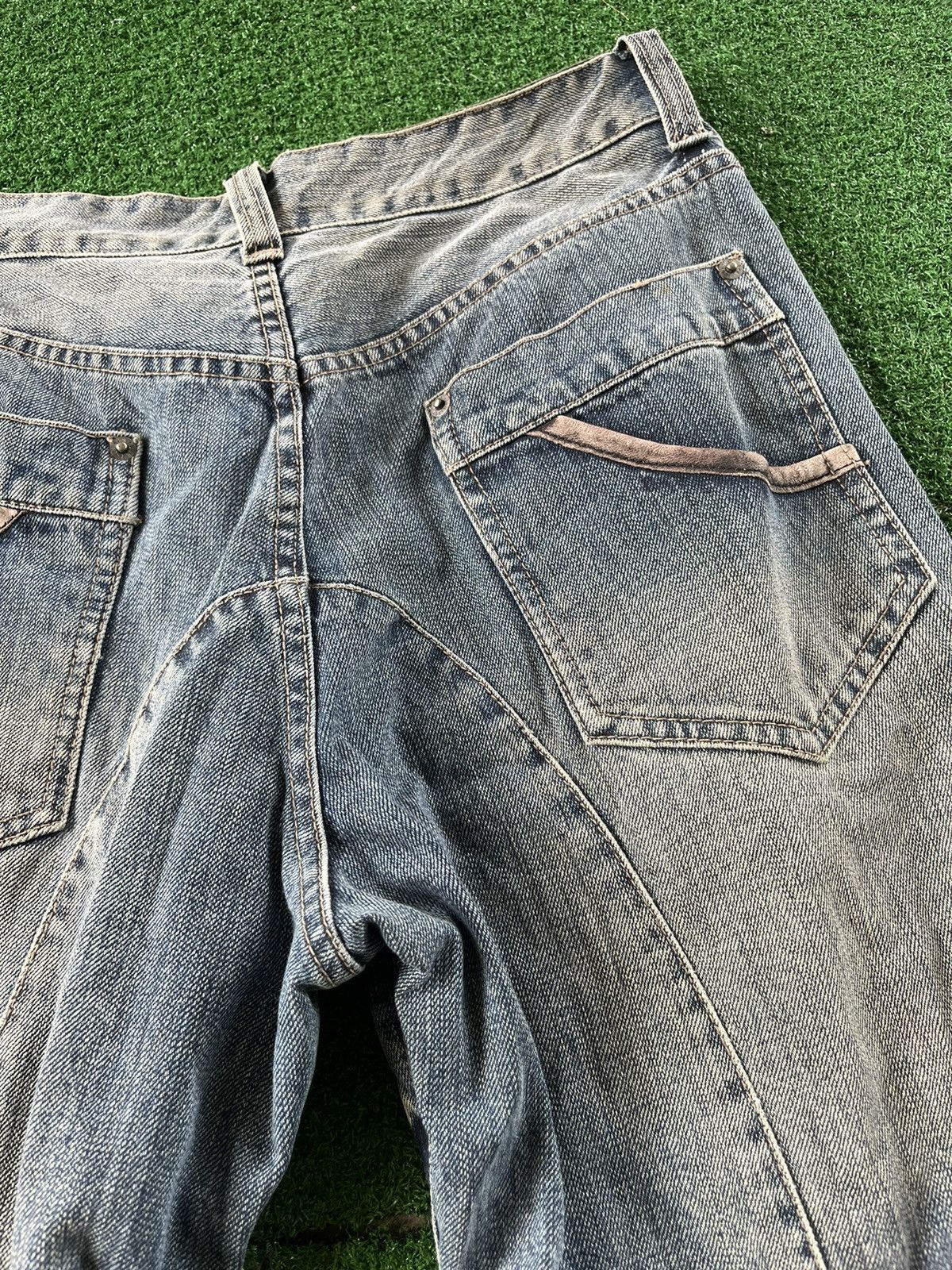 Japanese Brand × PPFM 🔥RARE PPFM Mad Punk Distressed Denime Jeans 🇯🇵 Size US 32 / EU 48 - 18 Thumbnail