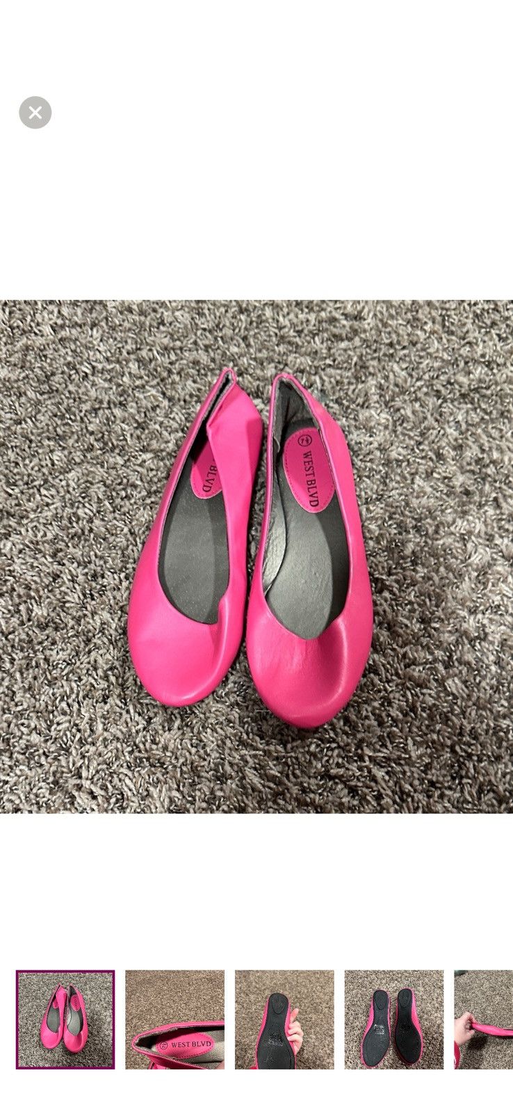 Other Pink flats Size US 7.5 / IT 37.5 - 1 Thumbnail