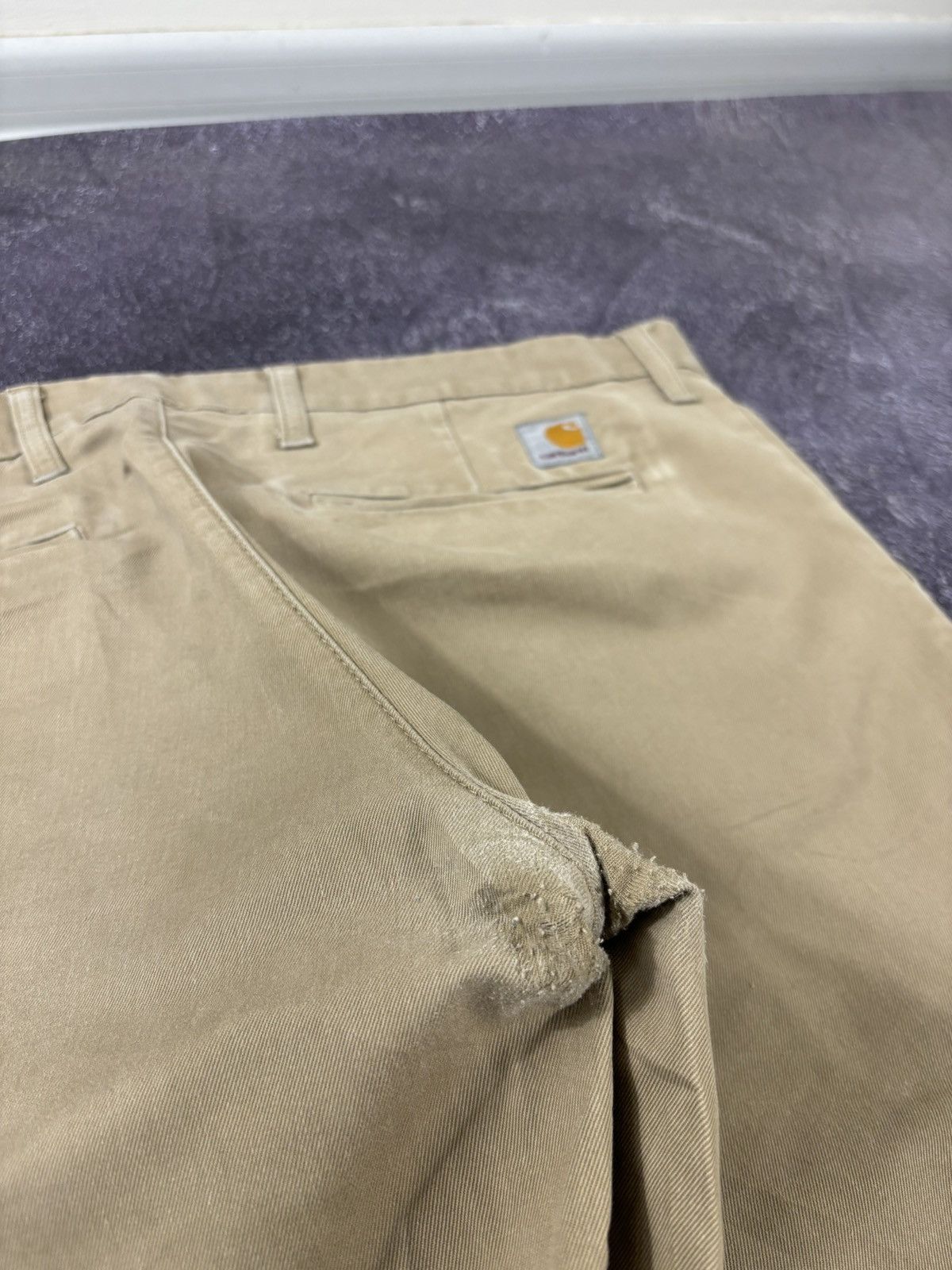 Carhartt Vintage Carhartt Chino American Cream Work Hype Sid Pants Size US 36 / EU 52 - 10 Thumbnail