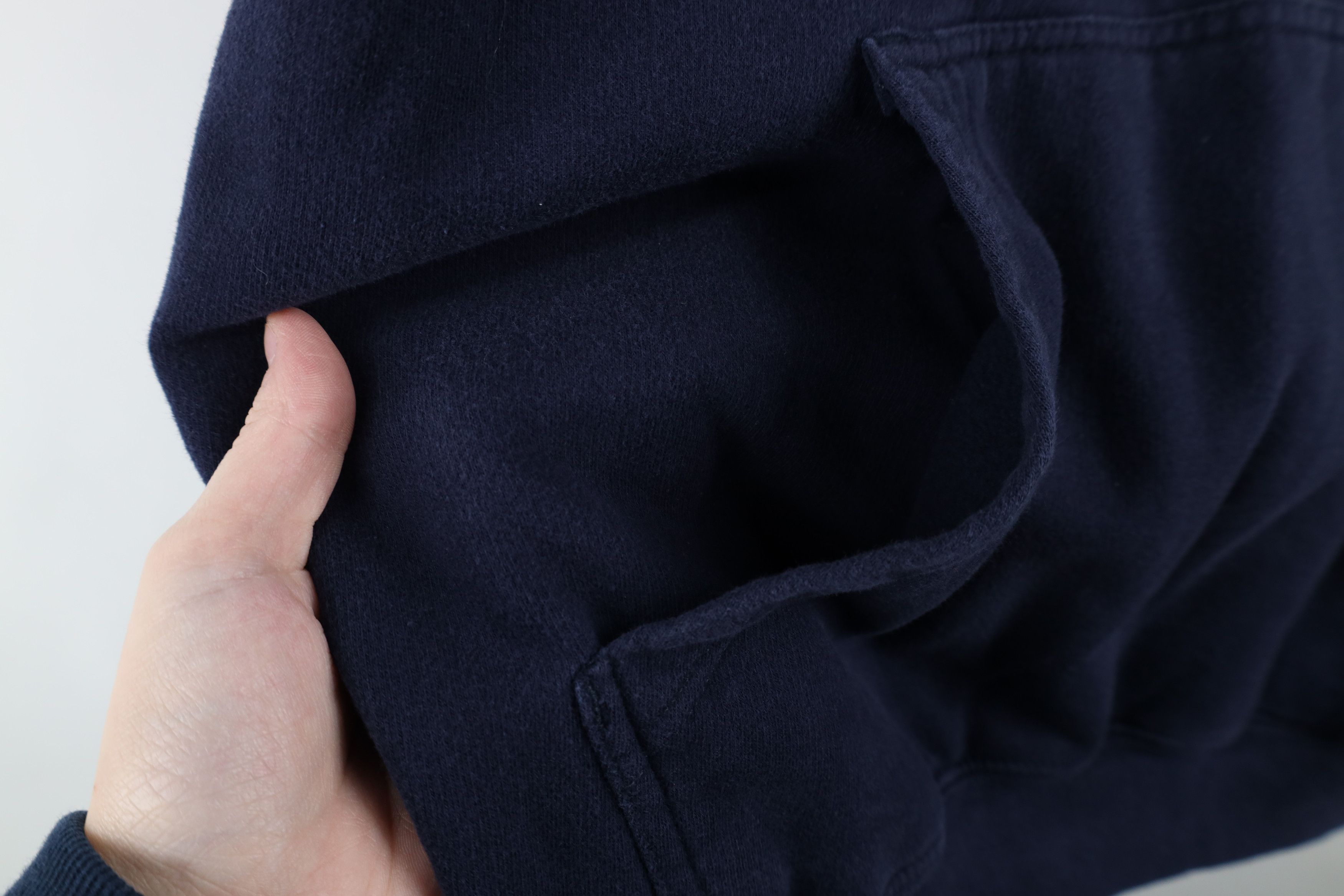 Oakley × Vintage Vintage Y2K Oakley Spell Out Hoodie Sweatshirt Navy Blue Size US XL / EU 56 / 4 - 9 Thumbnail